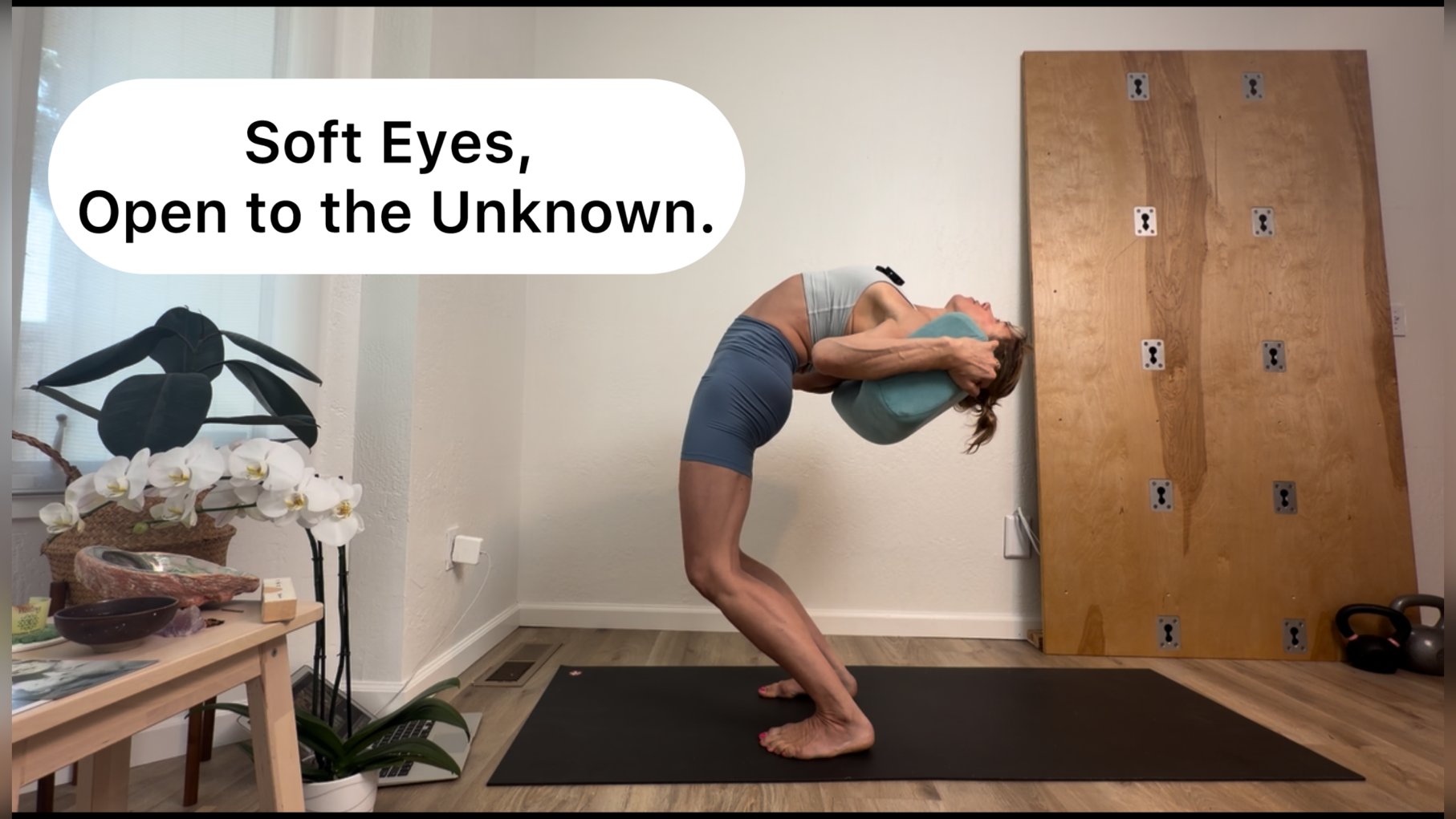 Soft eyes, open to the Unknown.