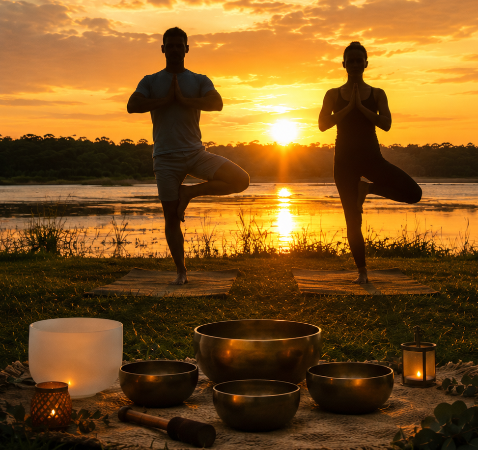Sunset Flow &amp; Sound Bath (Knuckey Lagoon)