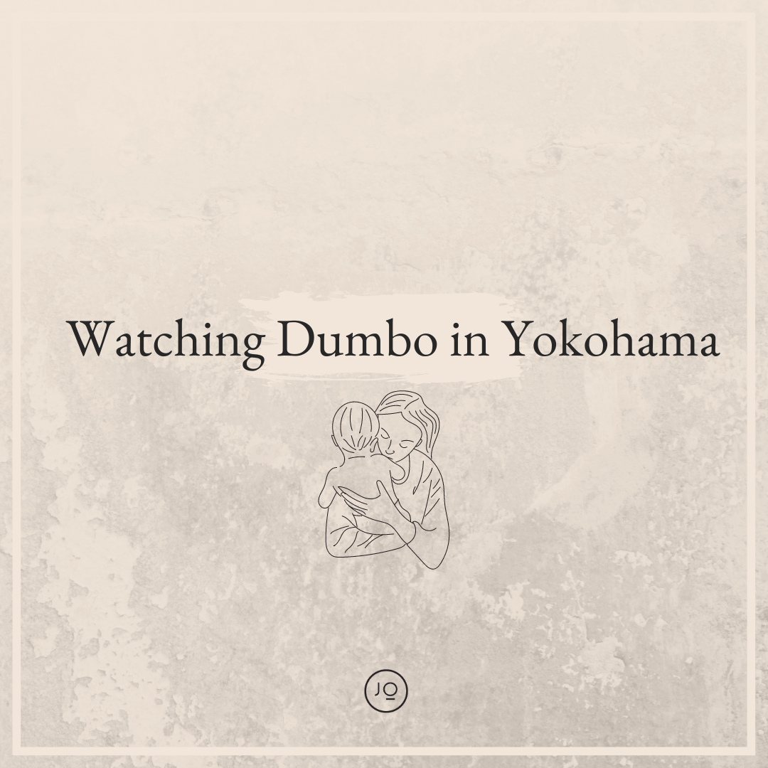 Watching Dumbo in Yokohama