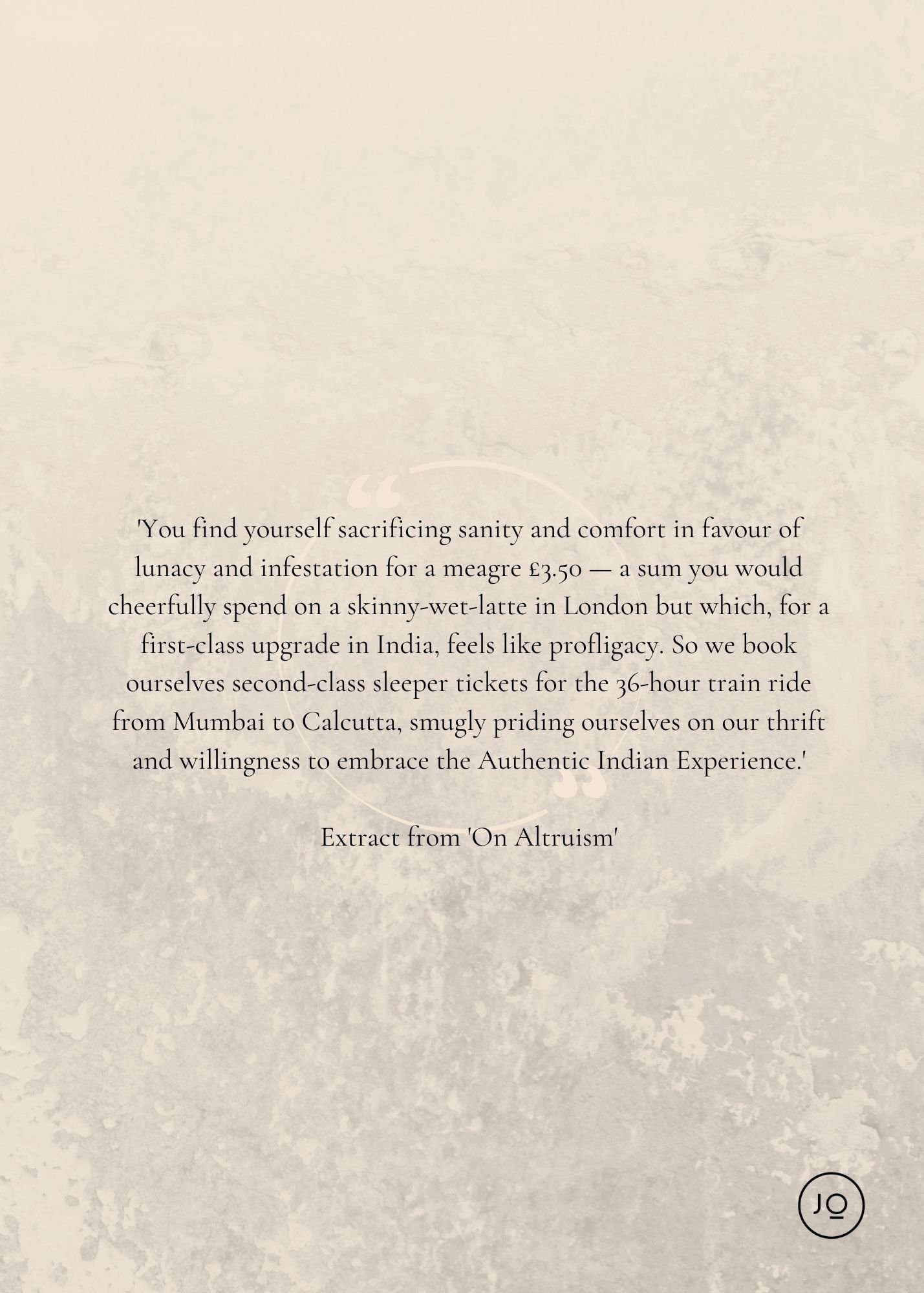 On Altruism