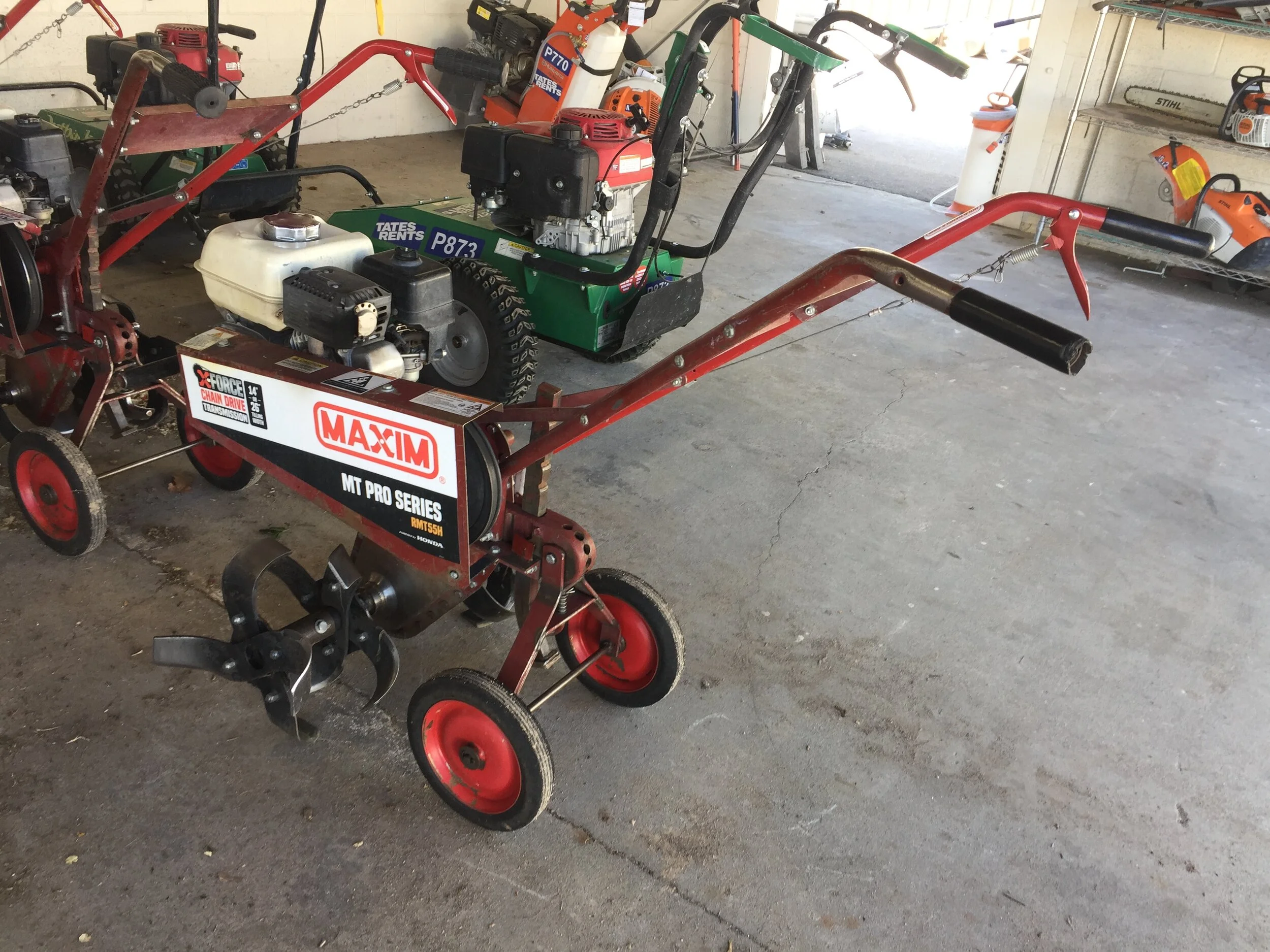 Next step up…. could lead to a lot of soil blowing away!