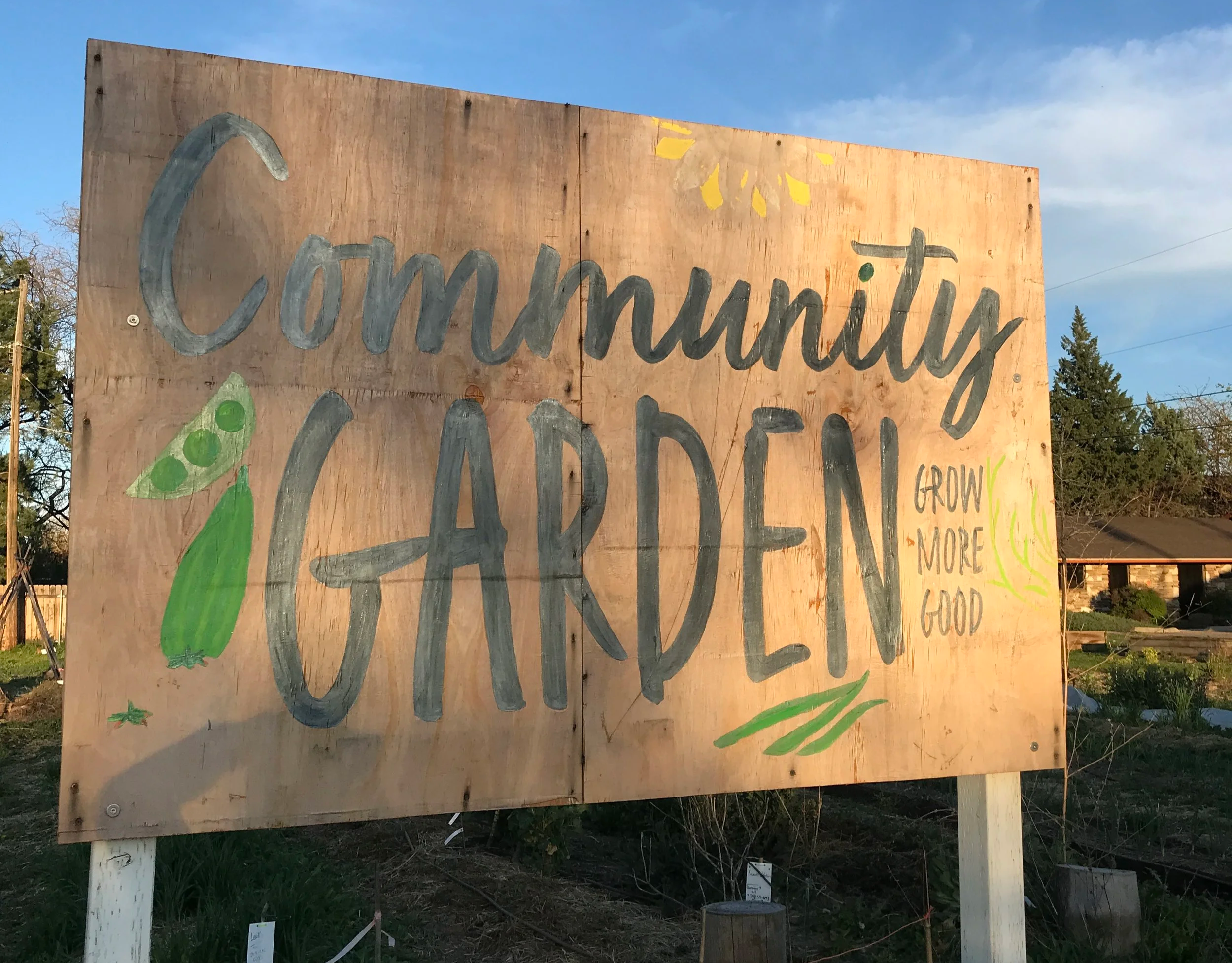 GMG Garden Sign