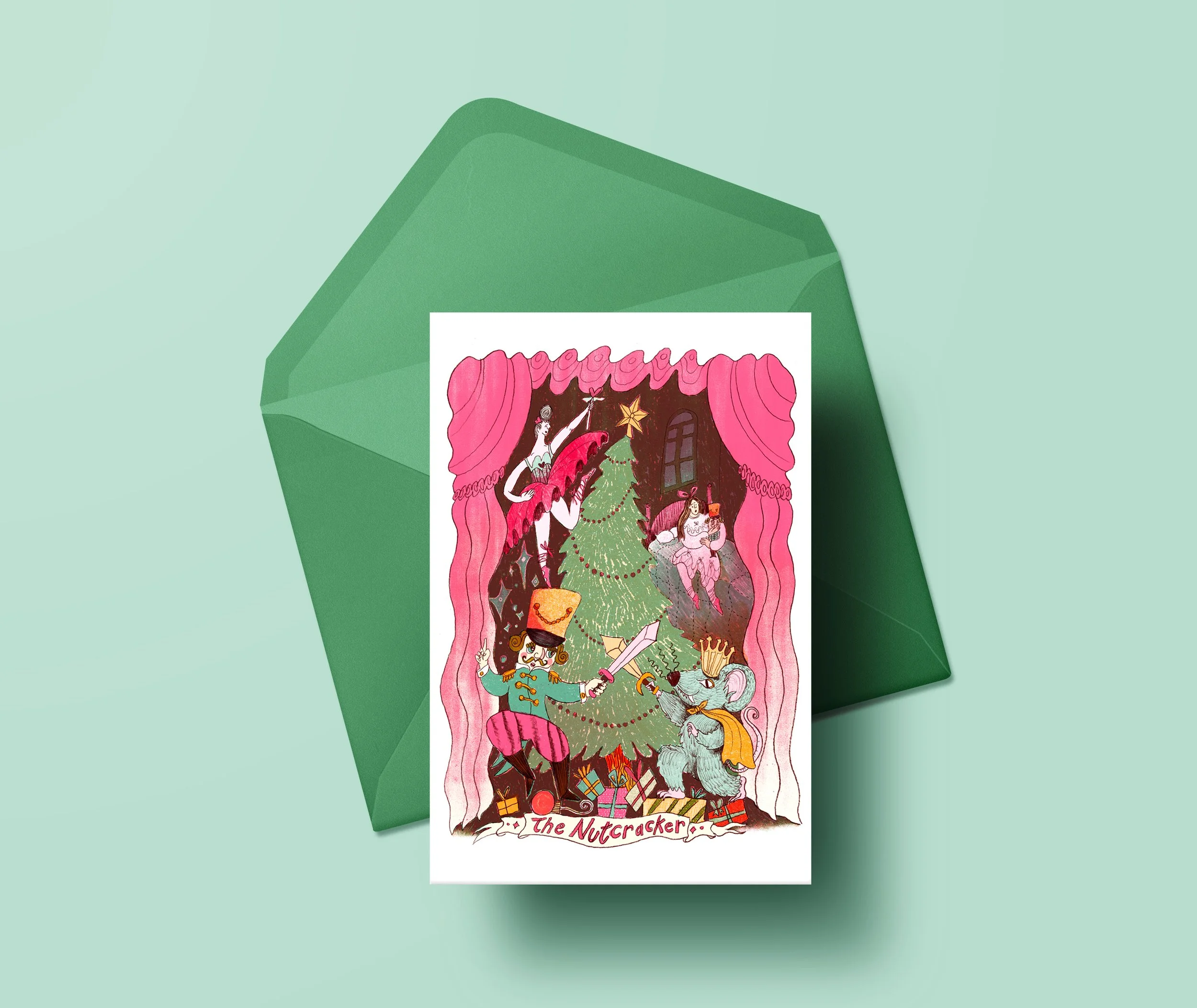 Nutcracker Greeting Card