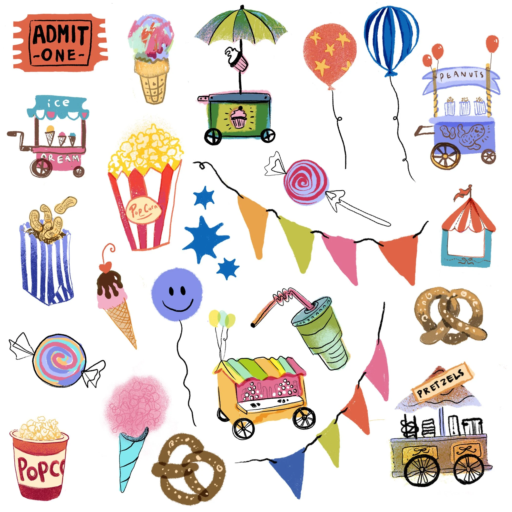 A Day at the Fair Pattern