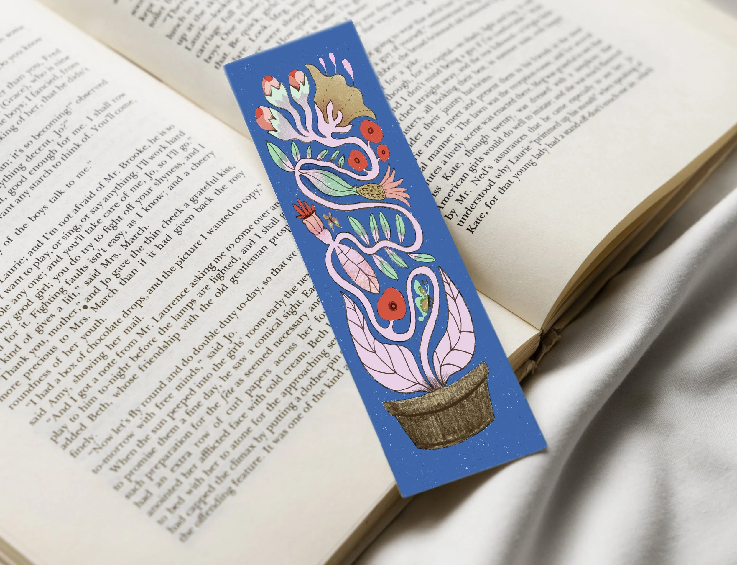 Wild Plant Bookmarks