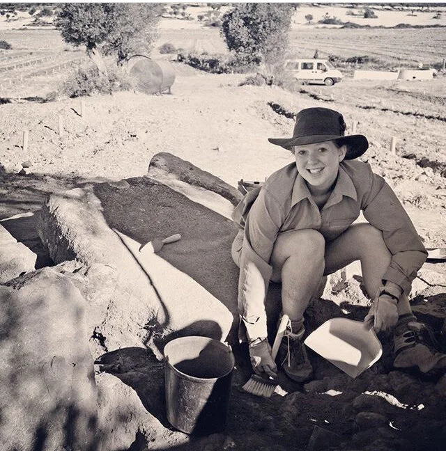 Fieldwork and digging is of course a big part of archaeology (here I am on my first ever excavation at a Dolmen site in Portugal), but it's not the only thing that archaeologists do...