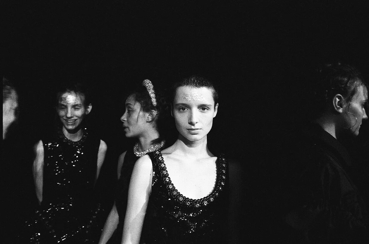 Backstage at Simone Rocha