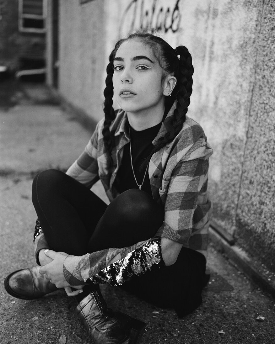 Holly photographed in London