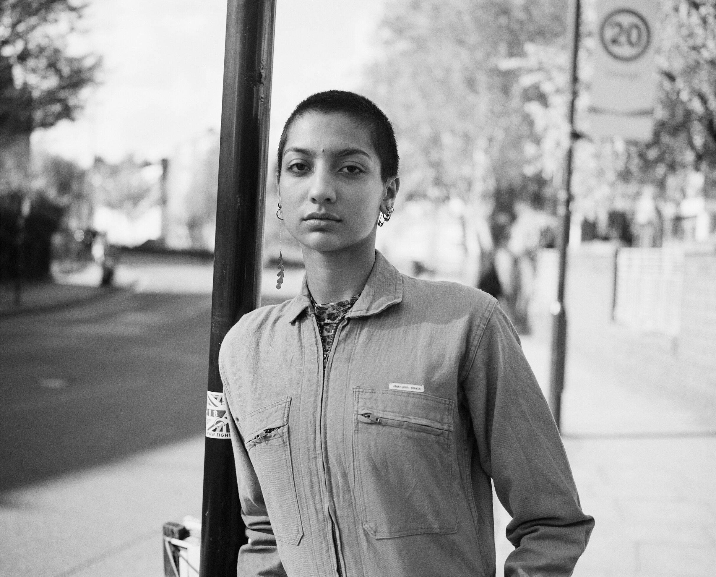 Saffiyah photographed in Hackney