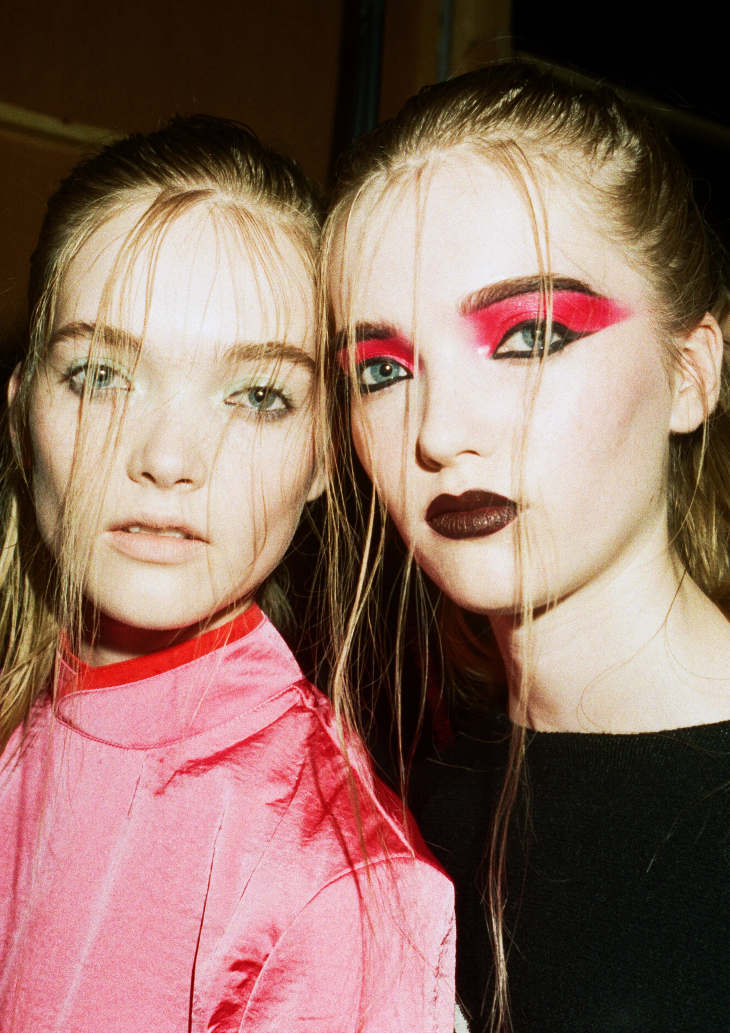 Ruth and May bell backstage at Ashley Williams