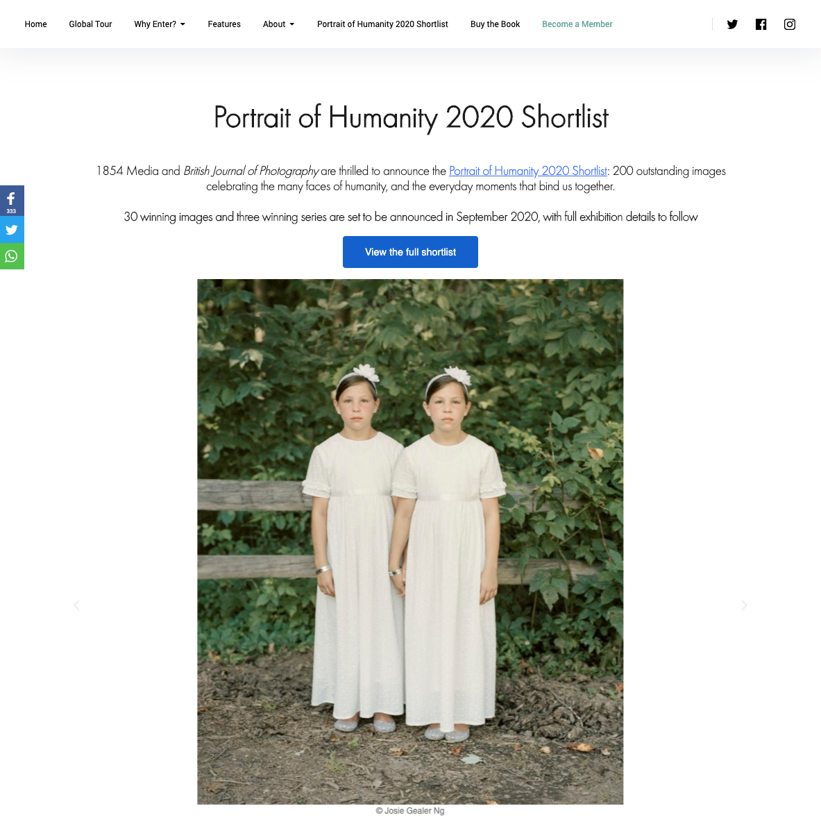 Portrait of Humanity Award