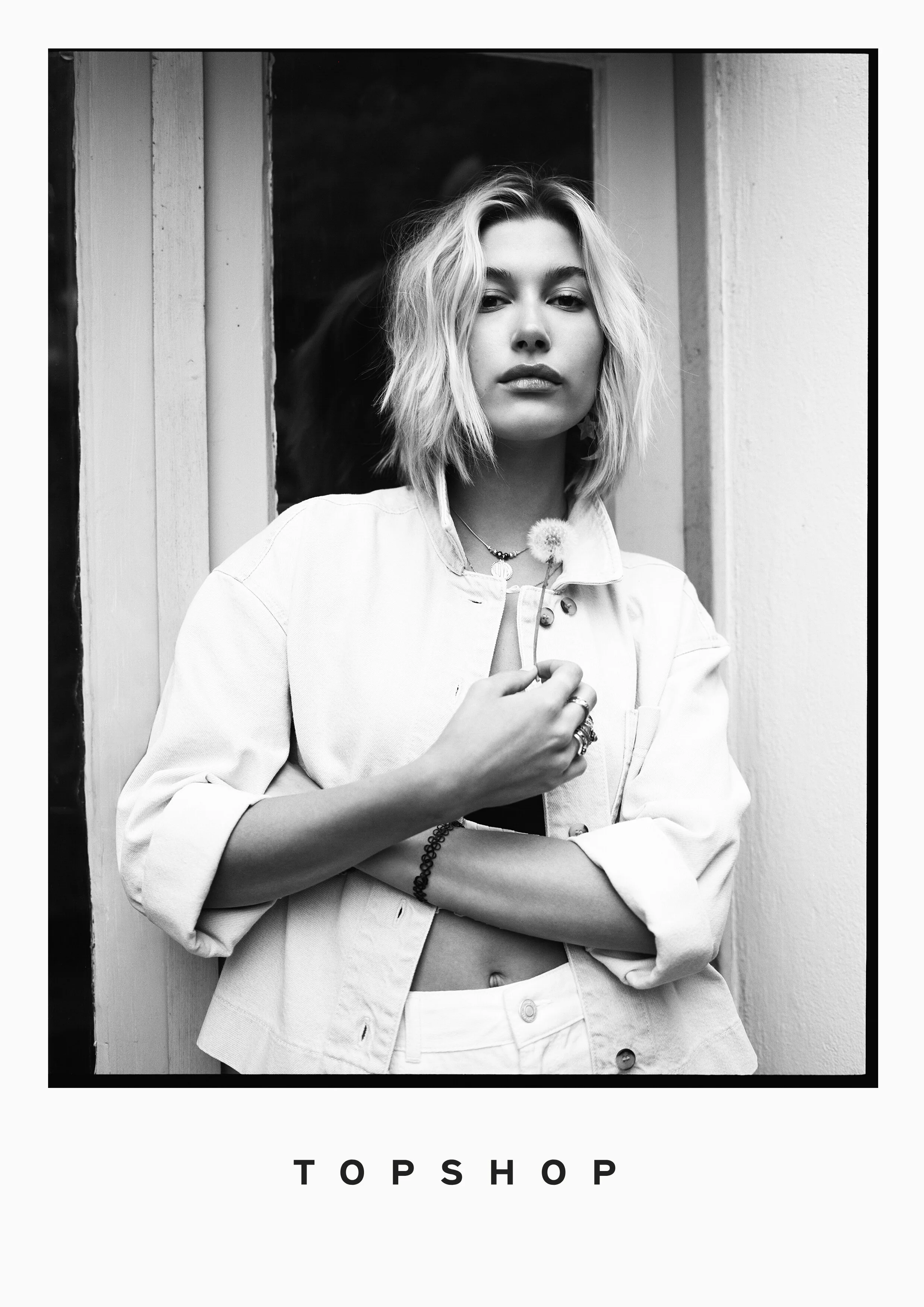 Hailey Bieber for Topshop. Art Direction & Photography. Casting and Production by Carley Bishop. Hair by Nicole Kahlani. Make Up by Danielle Kahlani.