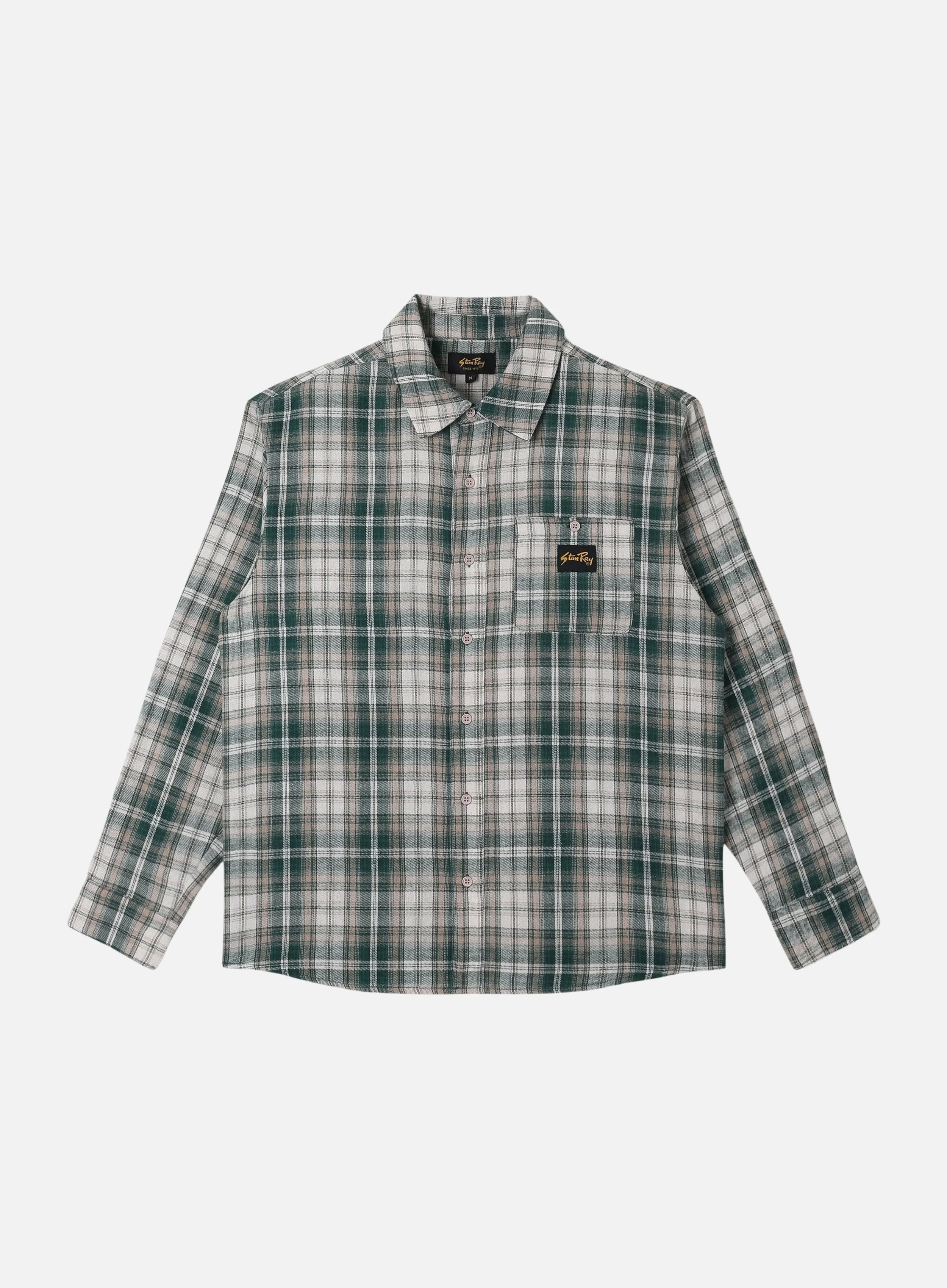 Stan Ray Flannel Shirt (Green Plaid)
