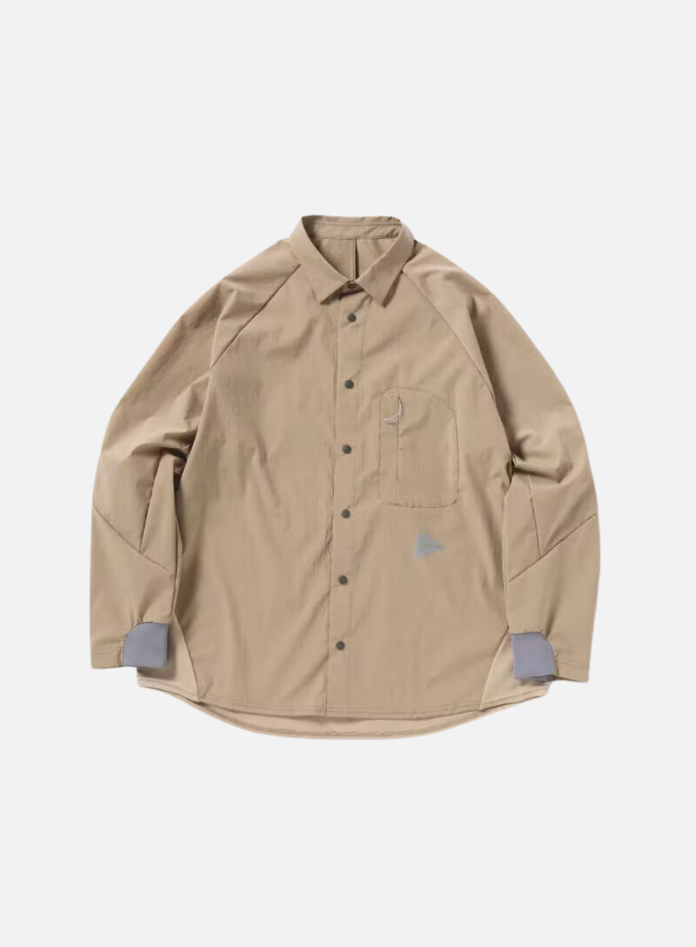 and Wander Fleece Base L/S Shirt (Beige) — Cafeteria Media