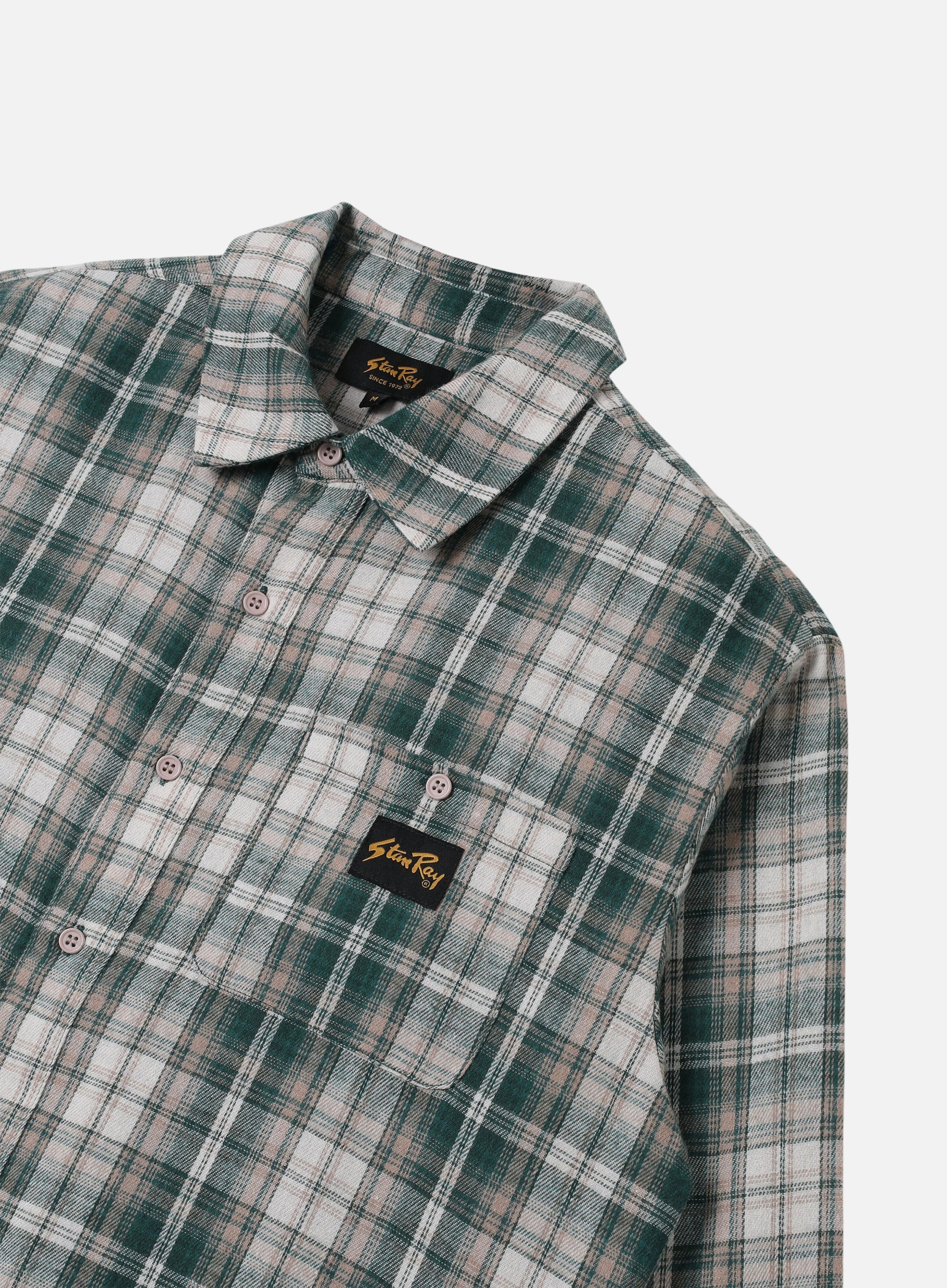 Stan Ray Flannel Shirt (Green Plaid) (2).jpg