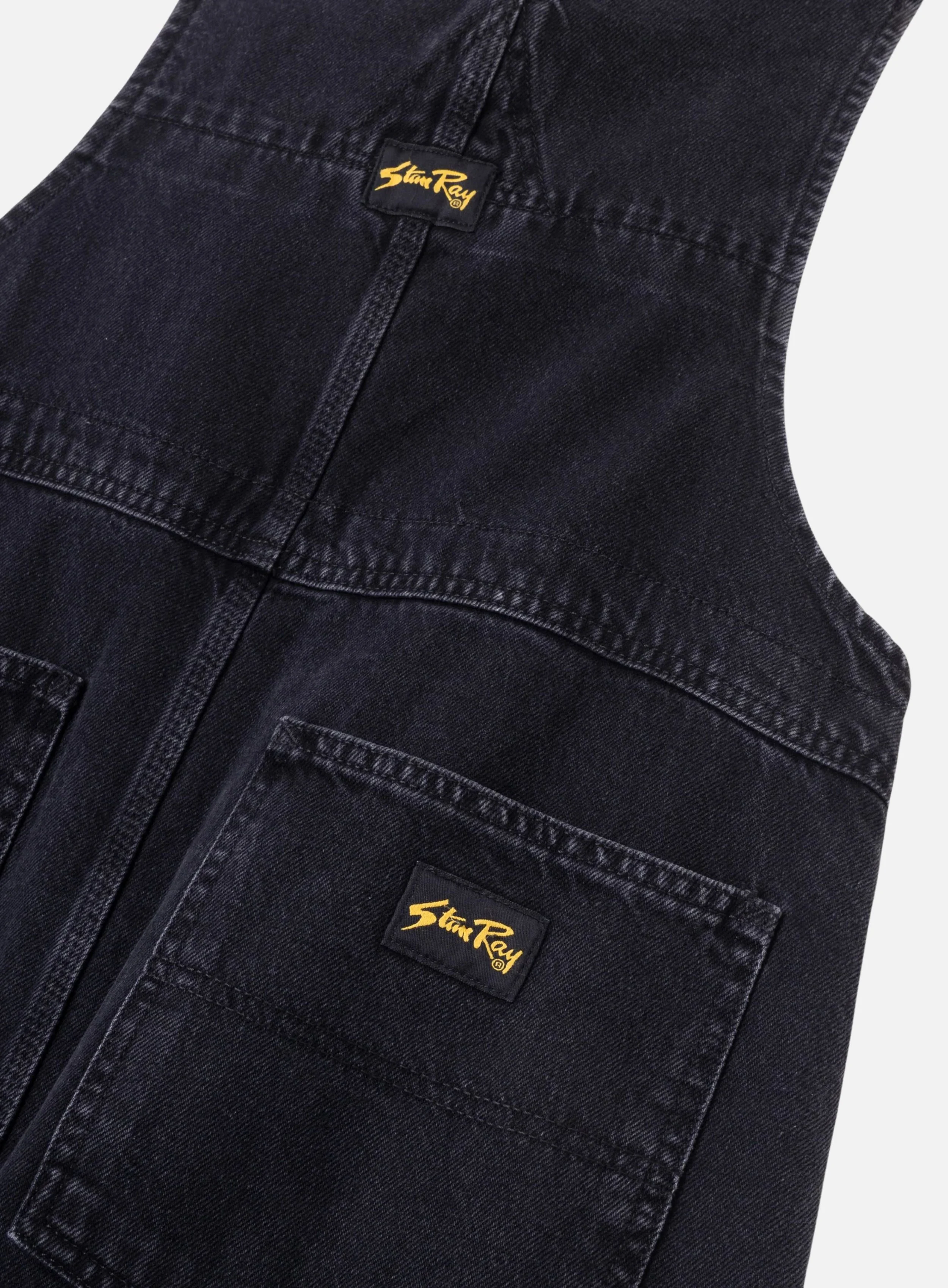 Stan Ray Earls Bib (Stonewashed Black Denim) (4).jpg