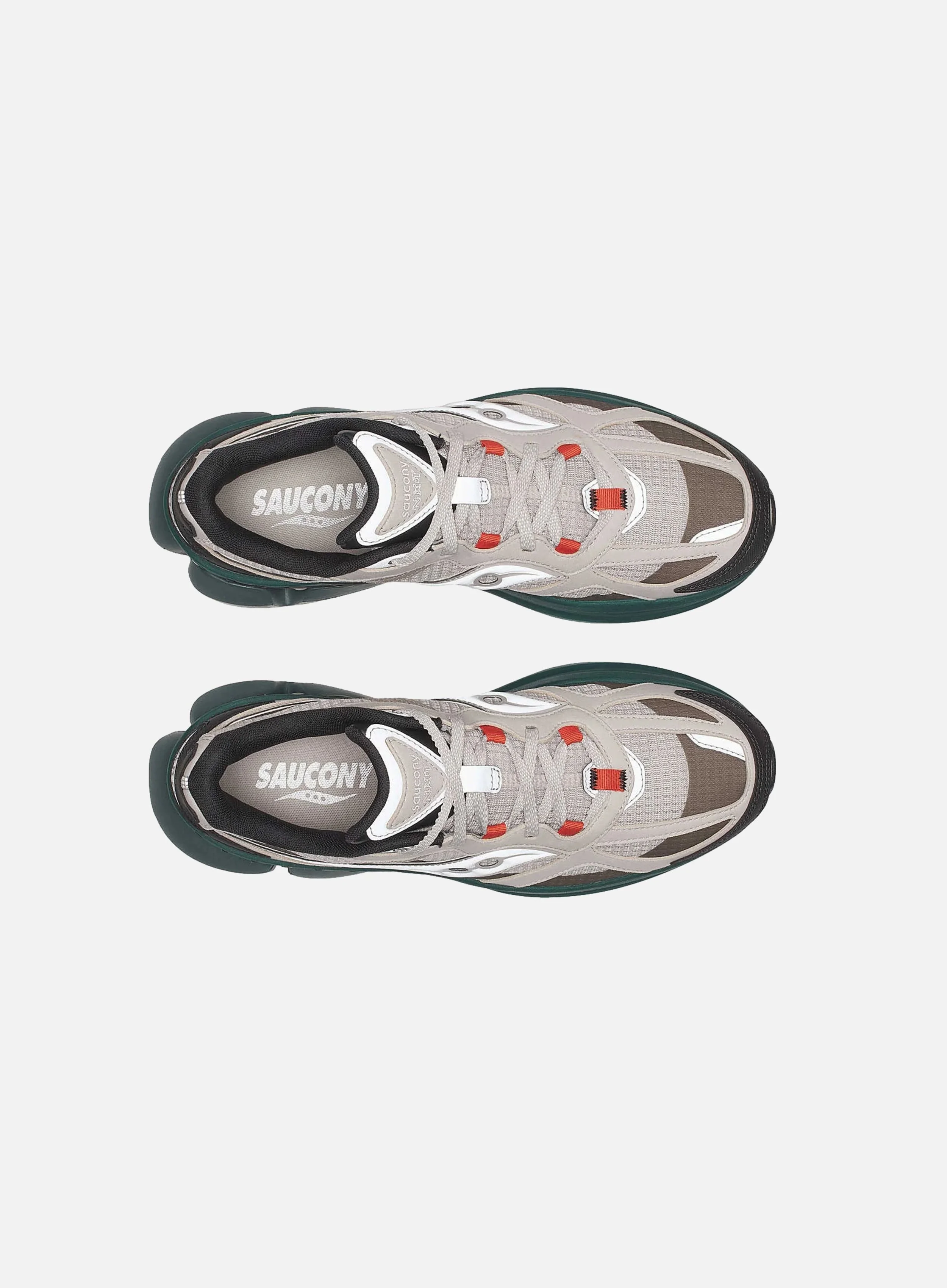 CAF Saucony Grid NXT Trail Shoes (Grey_Green) (2).jpg