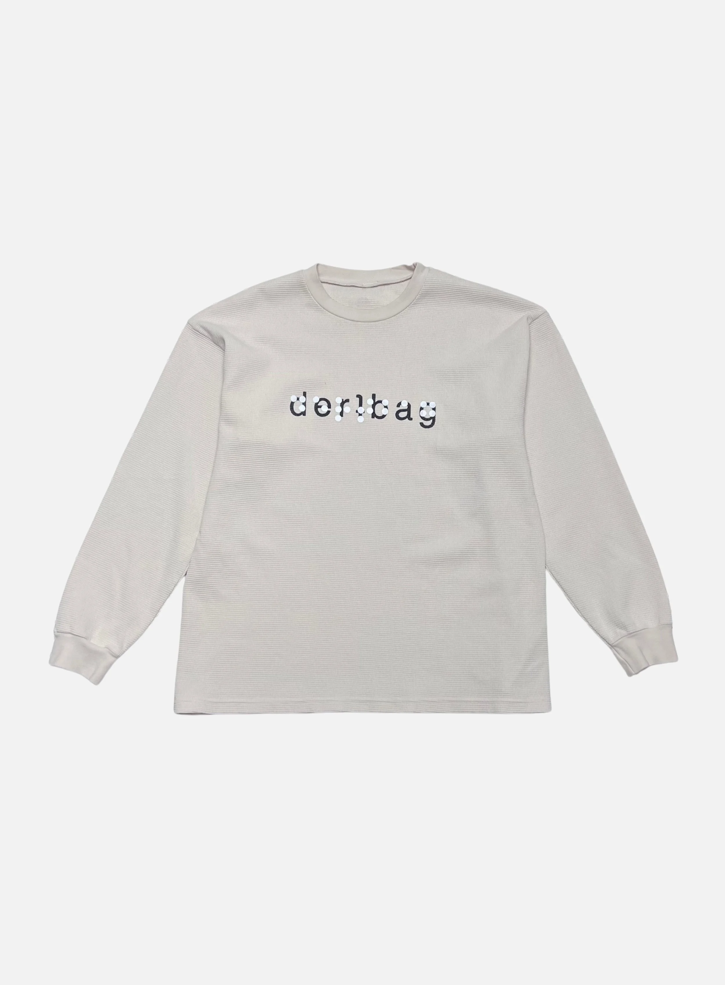Dertbag Braille Wordmark Thermal