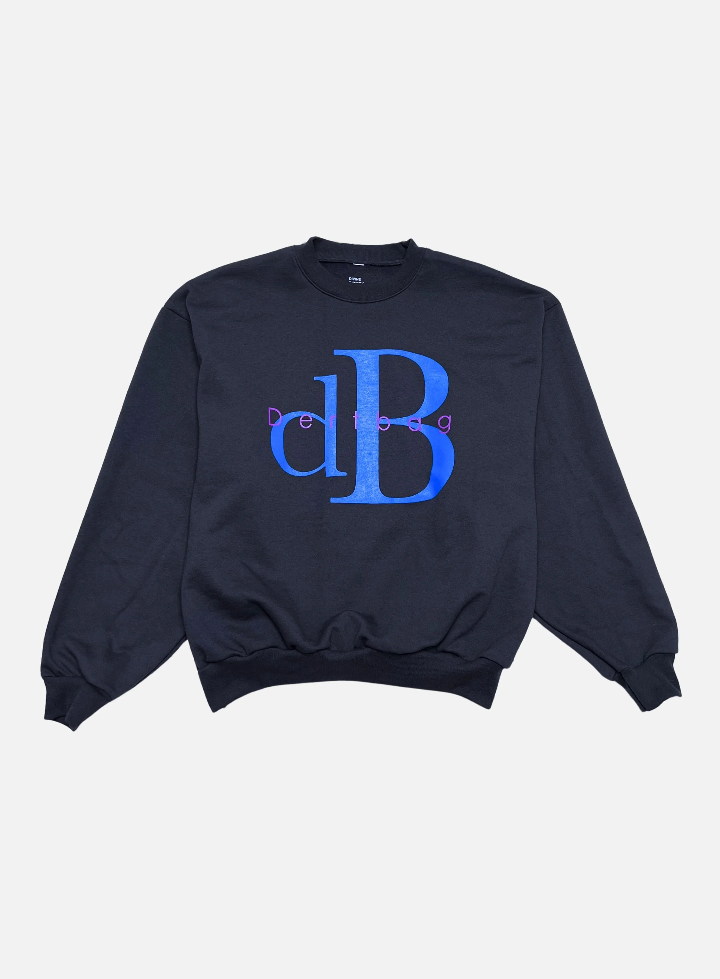 Dertbag "dB" Crewneck Sweatshirt (Midnight Blue)