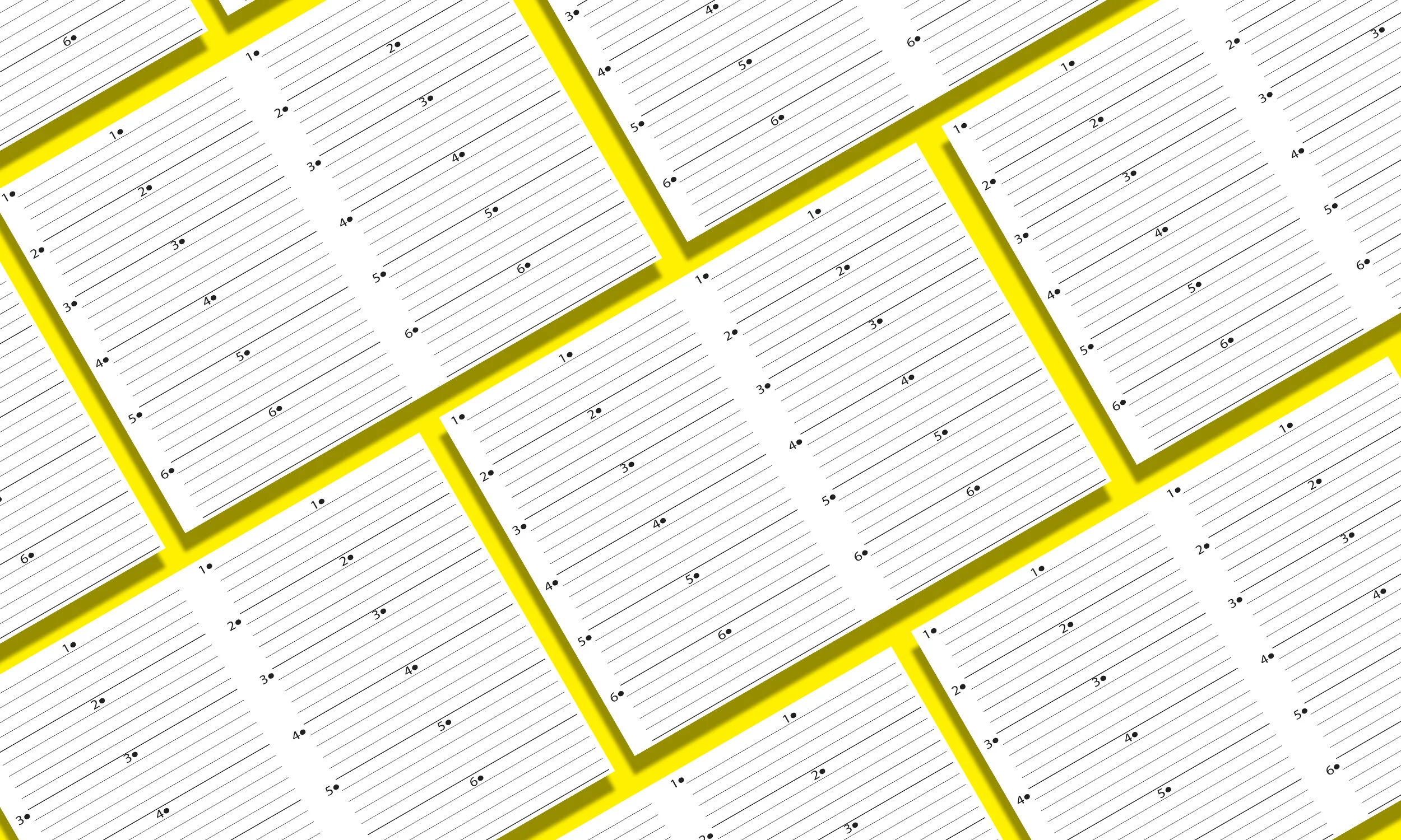 Rapid Notes Sheets Hard Copies