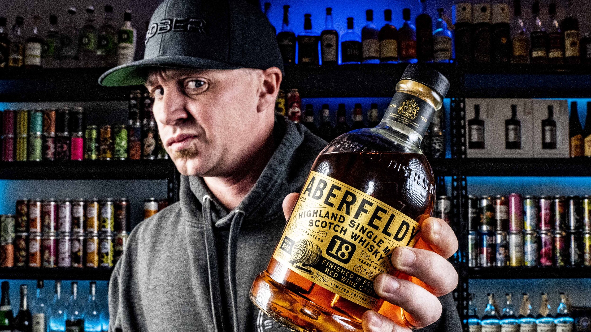 Aberfeldy Highland Single Malt Scotch Whisky 18 years old