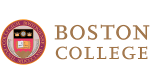 Boston College logo with a crest featuring a shield, a book, and a star.