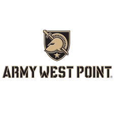 Army West Point logo with a helmet and sword emblem above the text 'ARMY WEST POINT'.