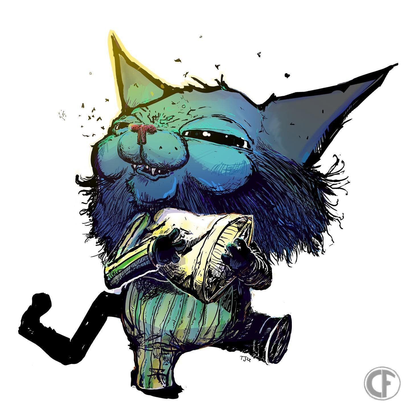 As Oliver dreams she wanders aimlessly, surrounded by her subconscious and not so subtle thoughts. 

#comic #comicartist #digitalillustration #graphicnovels #fantasy #spacecats