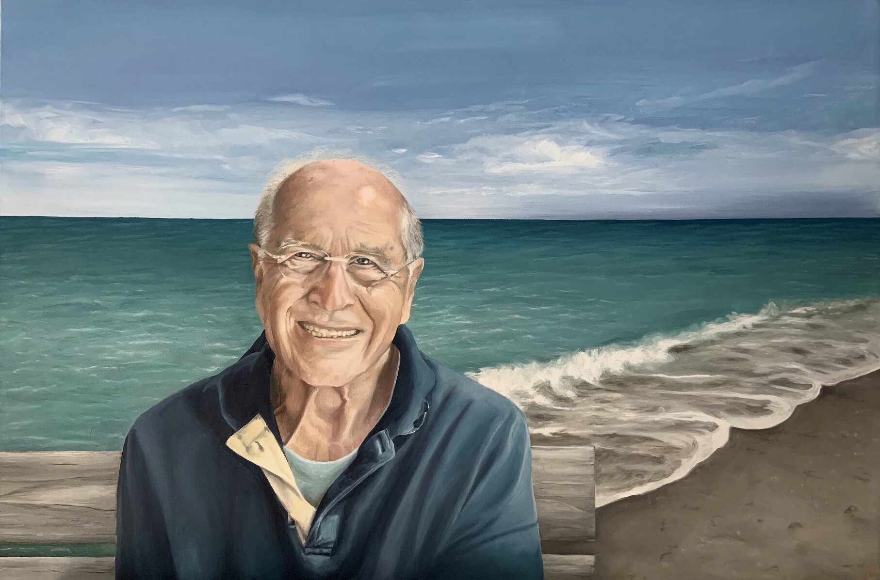 "Des" - Oil on Canvas - 24 x 36