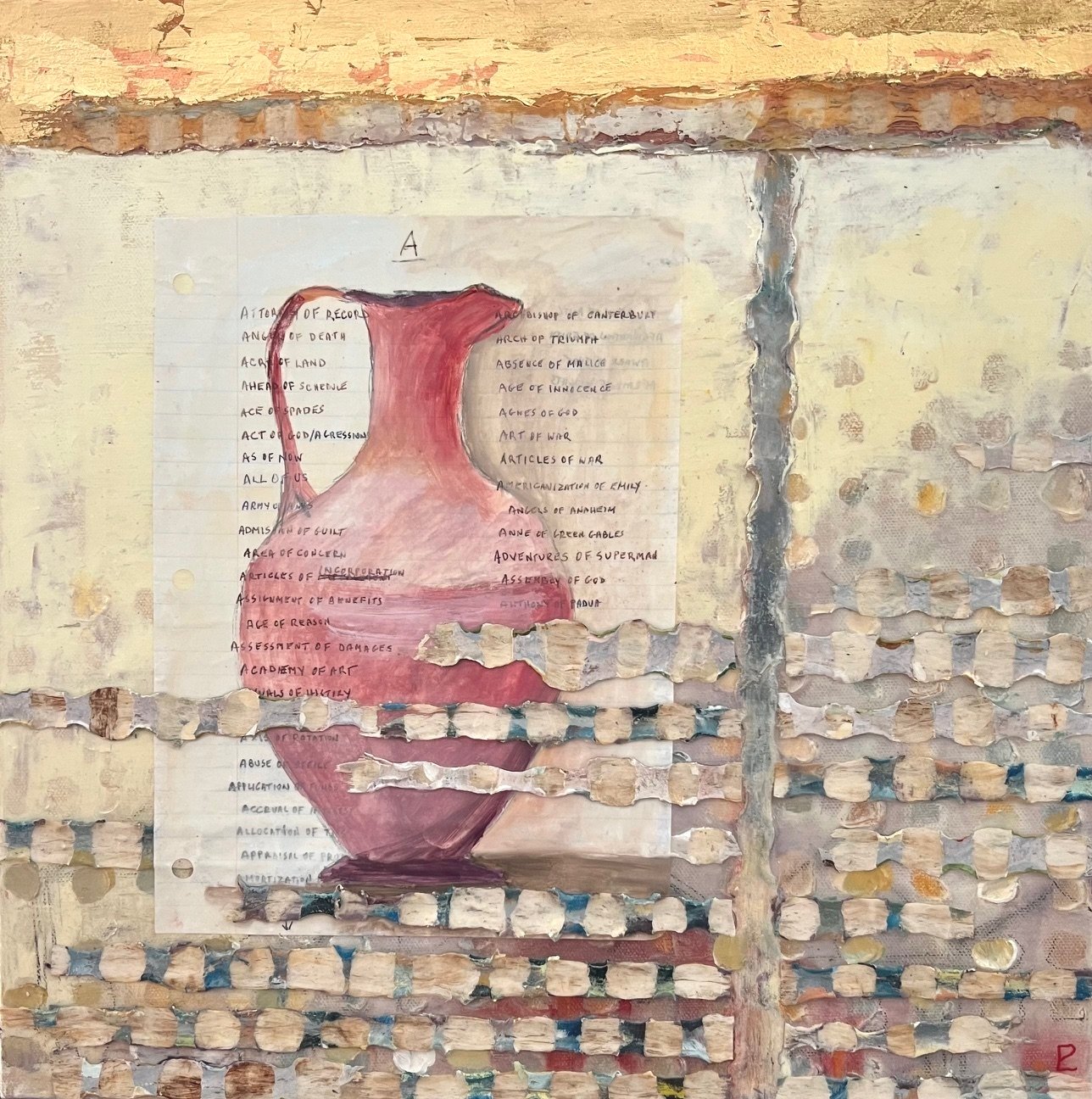 "Act OF God" - Canvas - 16 x 16