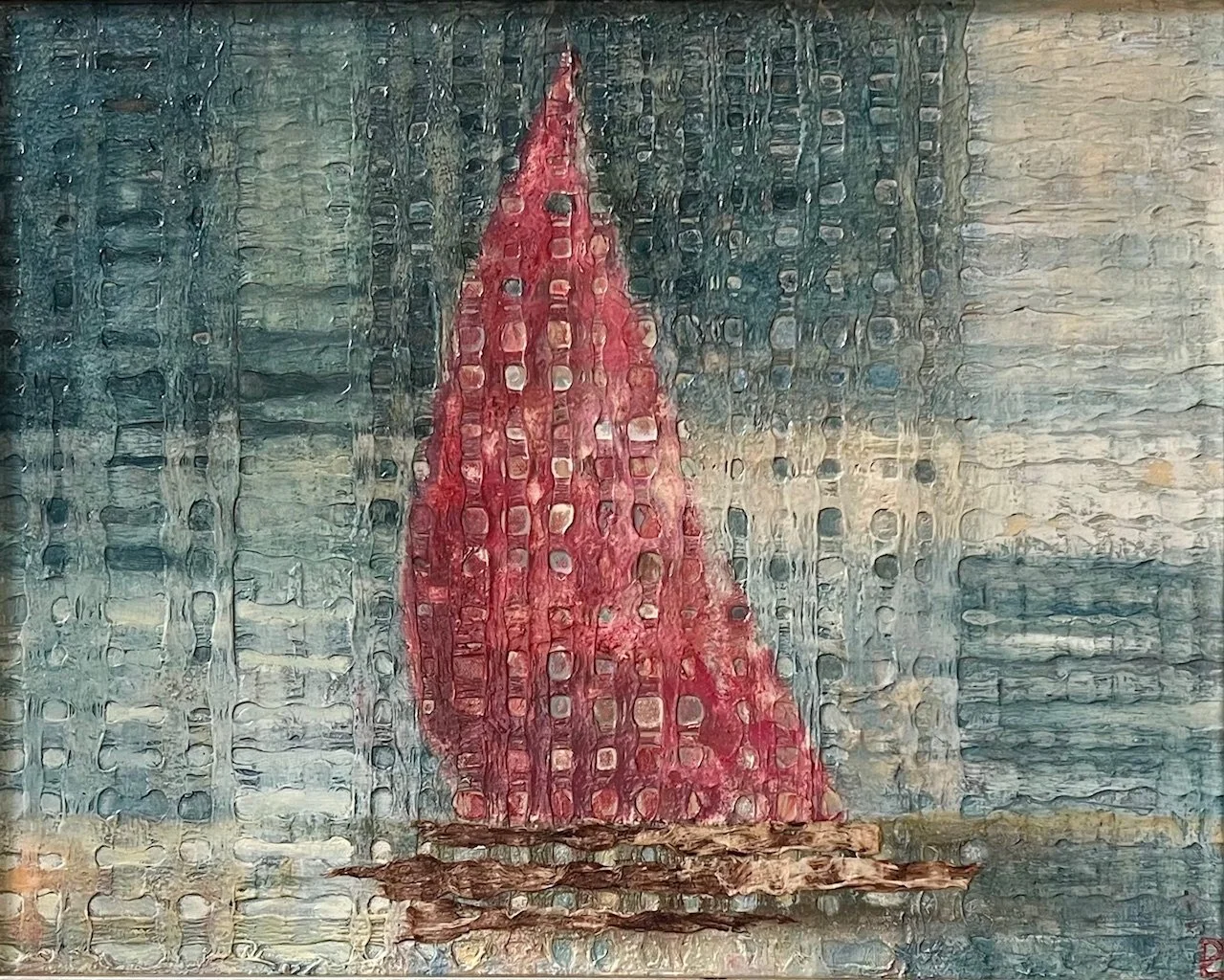 "Red Sail" - Canvas - 16 x 20