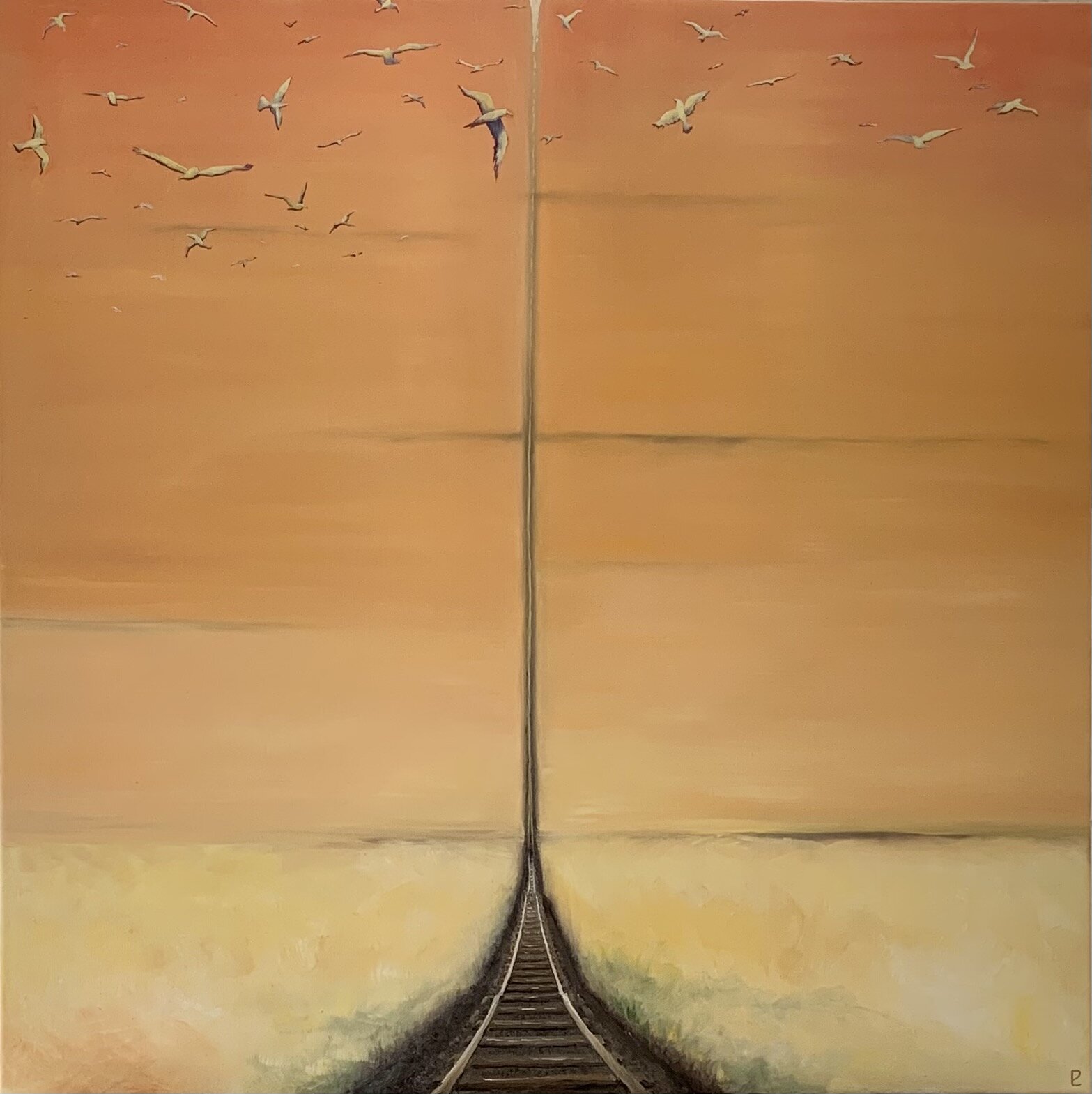 "God Courts Us" - SOLD