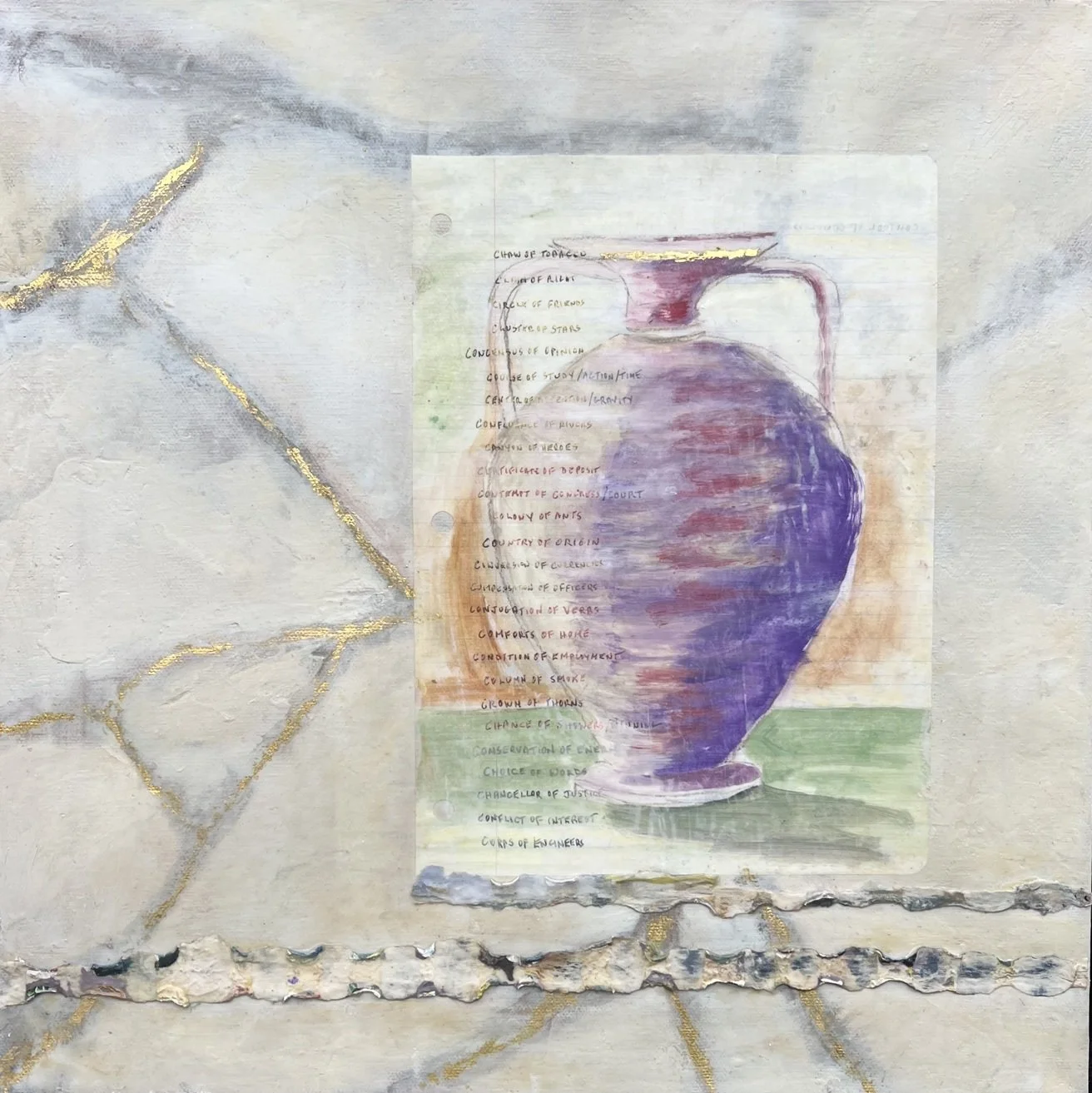 "Country OF Origin" - Canvas - 16 x 16