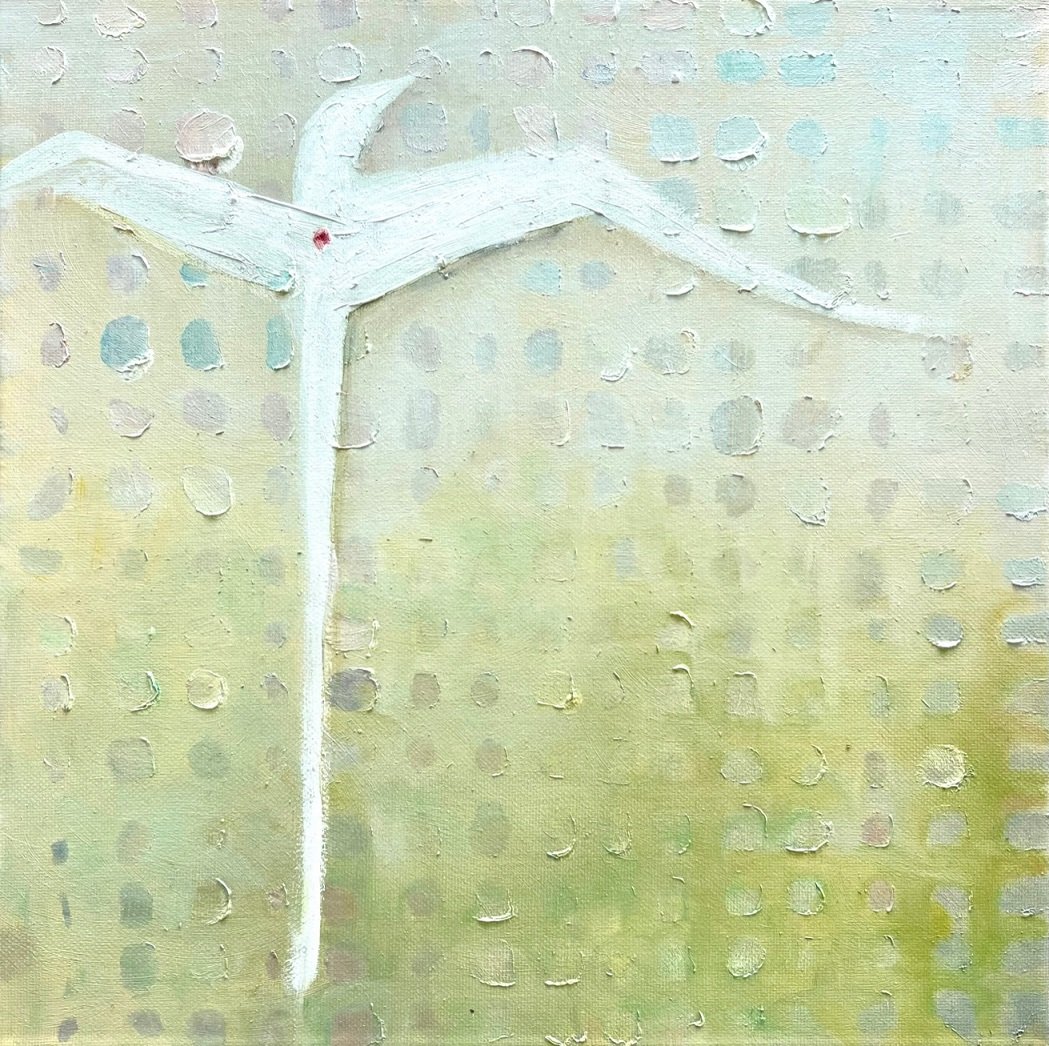 "Bird 5" - Oil on Canvas - 12 x 12