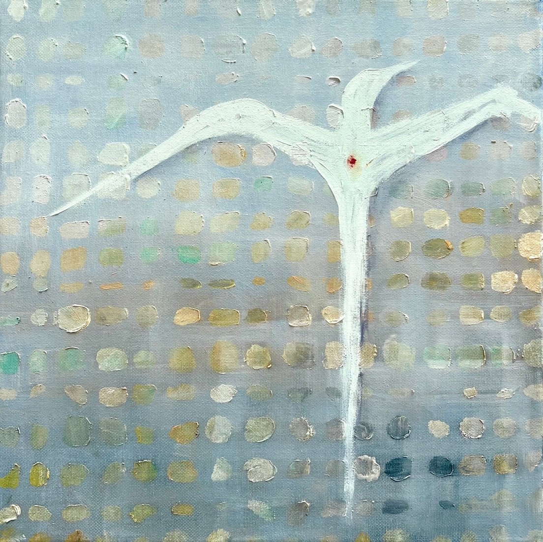 "Bird 2" - Oil on Canvas - 12 x 12