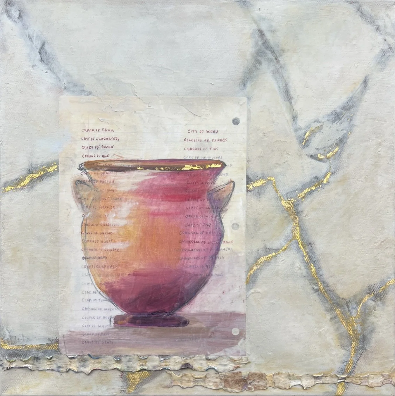 "City OF Angels" - Canvas - 16 x 16