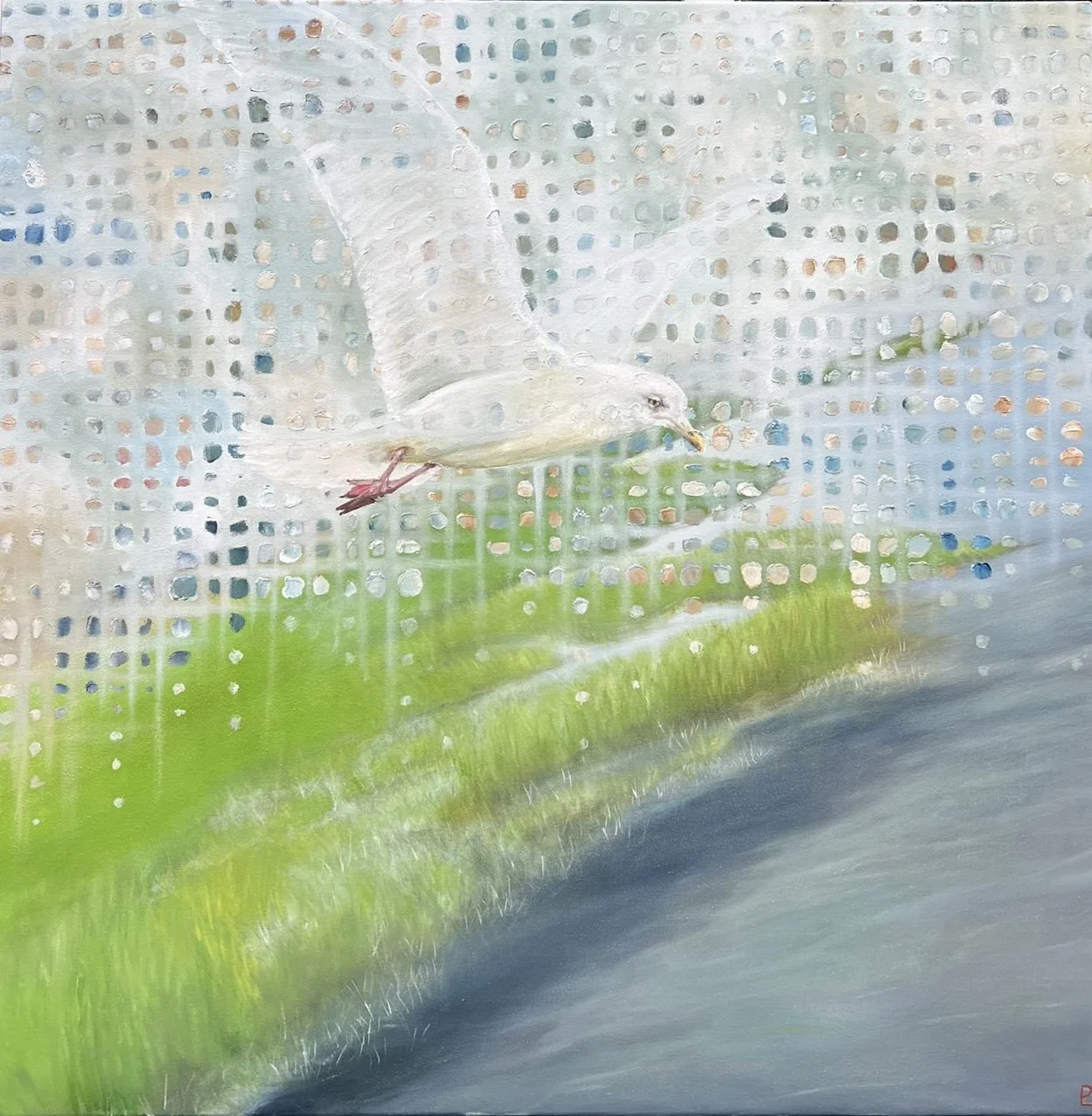 "Bird Song" - Oil on Canvas - 36 x 36