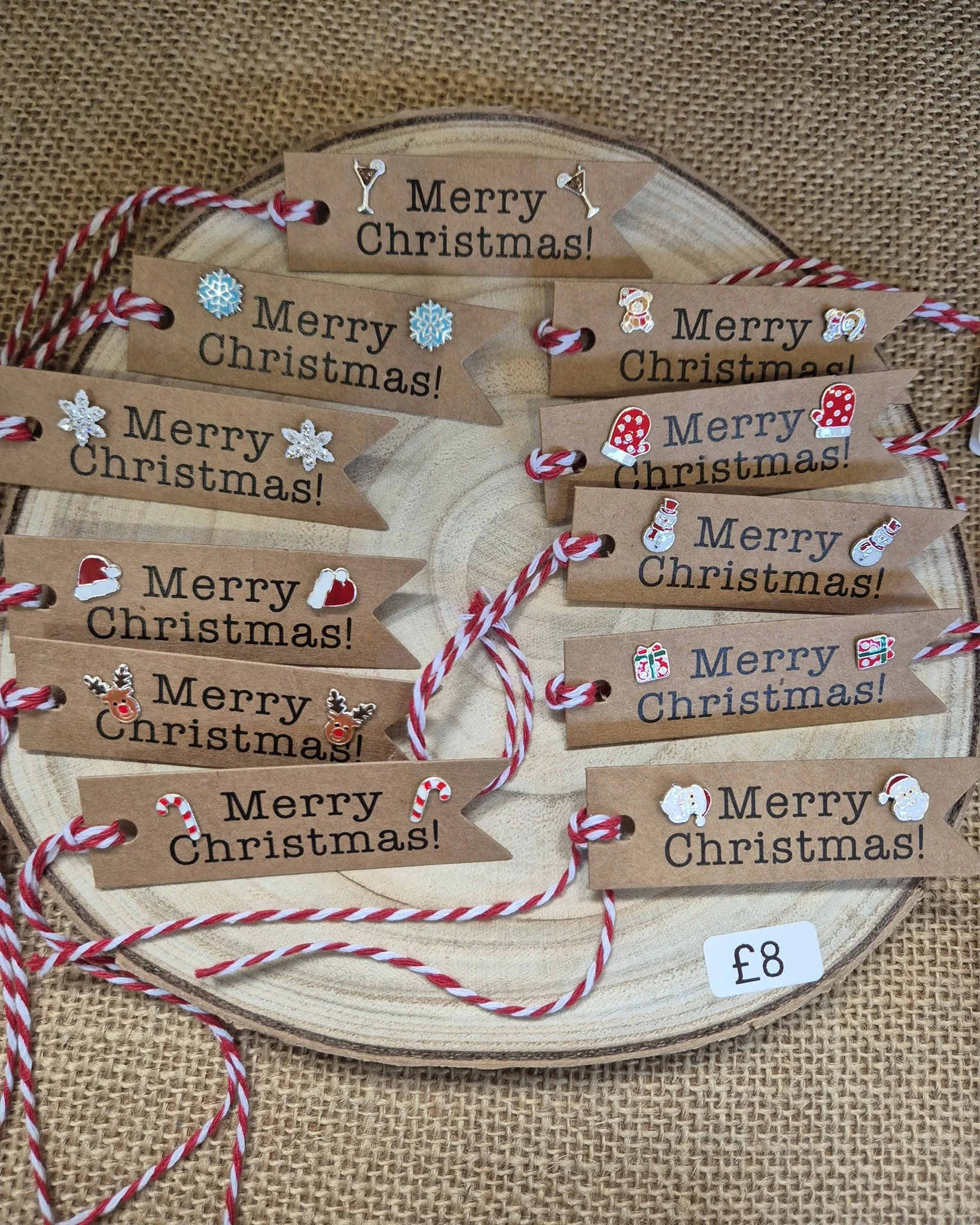 We've got a selection of cute sterling silver Christmas stud earrings available &pound;8 per pair 🎄❄️🎅⛄️