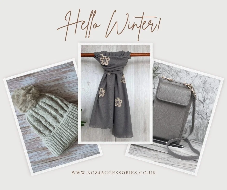 The weather has certainly got chilly but we've got lots of cosy scarves, gloves and pom pom hats (fleece lined!) to keep you warm 😍

Pop and see us at one of our events or order online (FREE local collection available) or postage is &pound;3.99 🎄