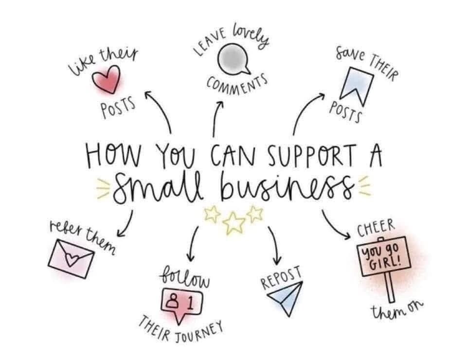 January always feels like the longest month ever 😅 but there are ways to support a small business without spending any money at all ☺️

Every like, share, comment and recommendation helps us get seen by others and gives pople the confidence to purch