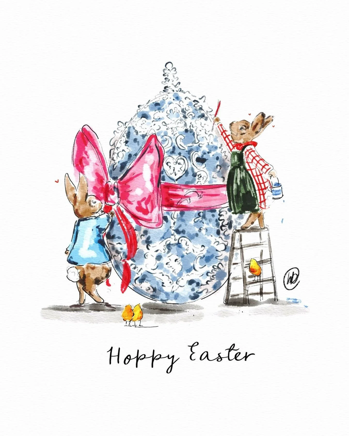 Happy Easter everyone 🐣

Illustration from @lucyclaireillustration 😍
