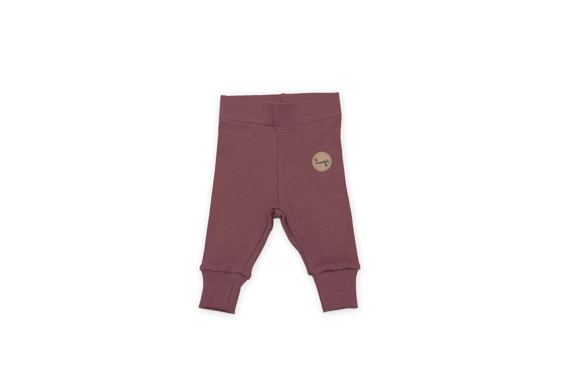 Baby & Toddler Purple Ribbed Trousers