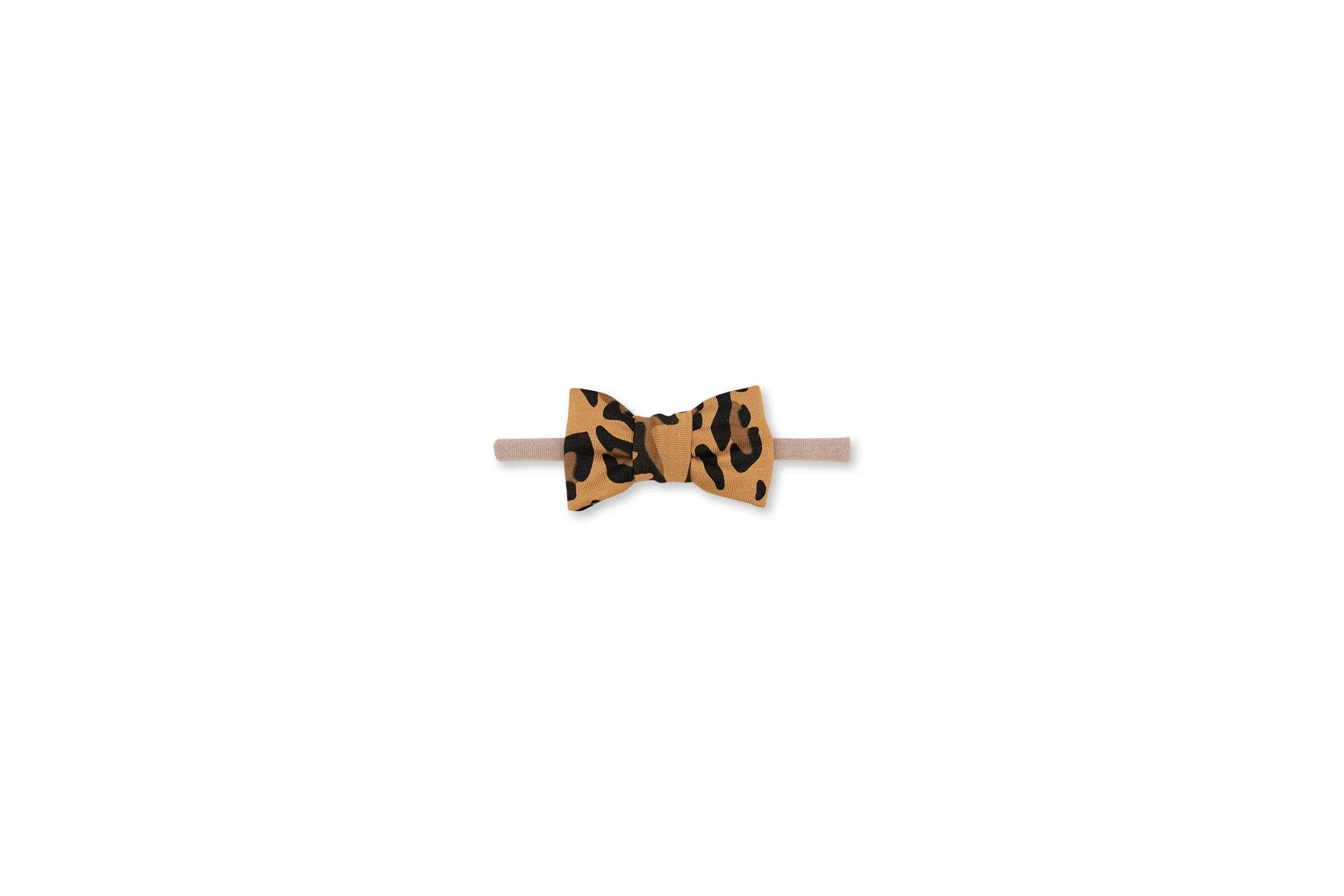 Baby & Toddler Brown Leopard Bow