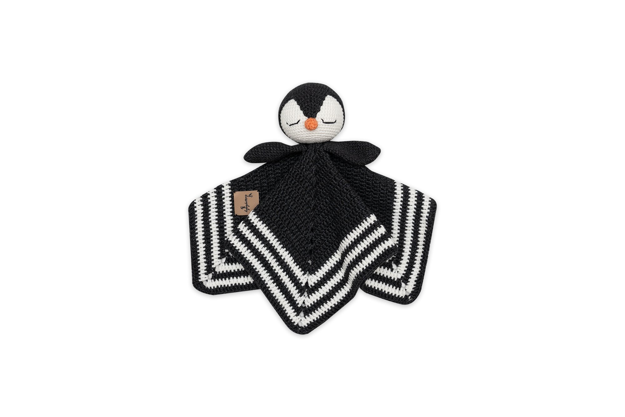PENGUIN CROCHET SECURITY BLANKET