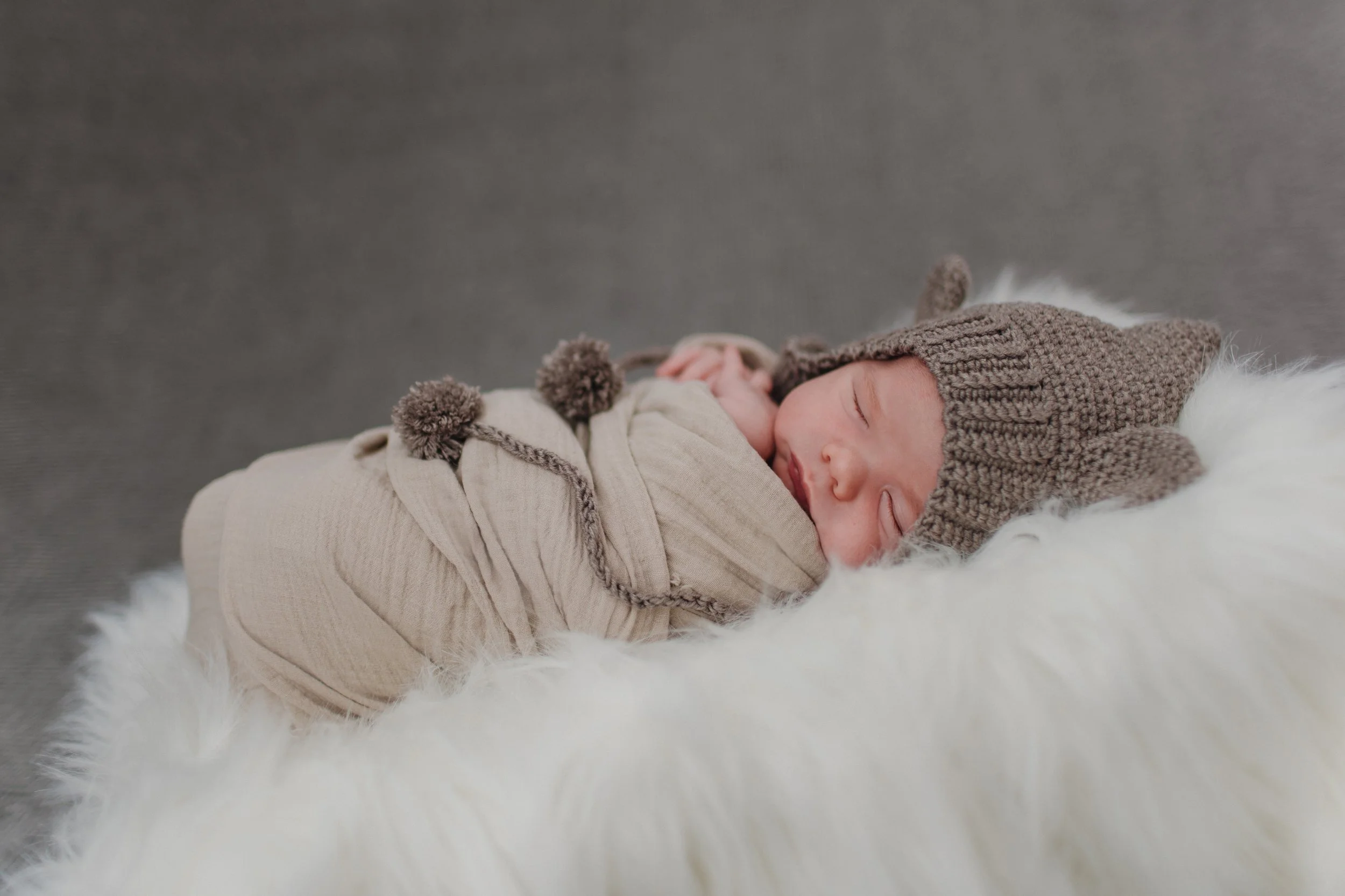 Crochet Deer Bonnet