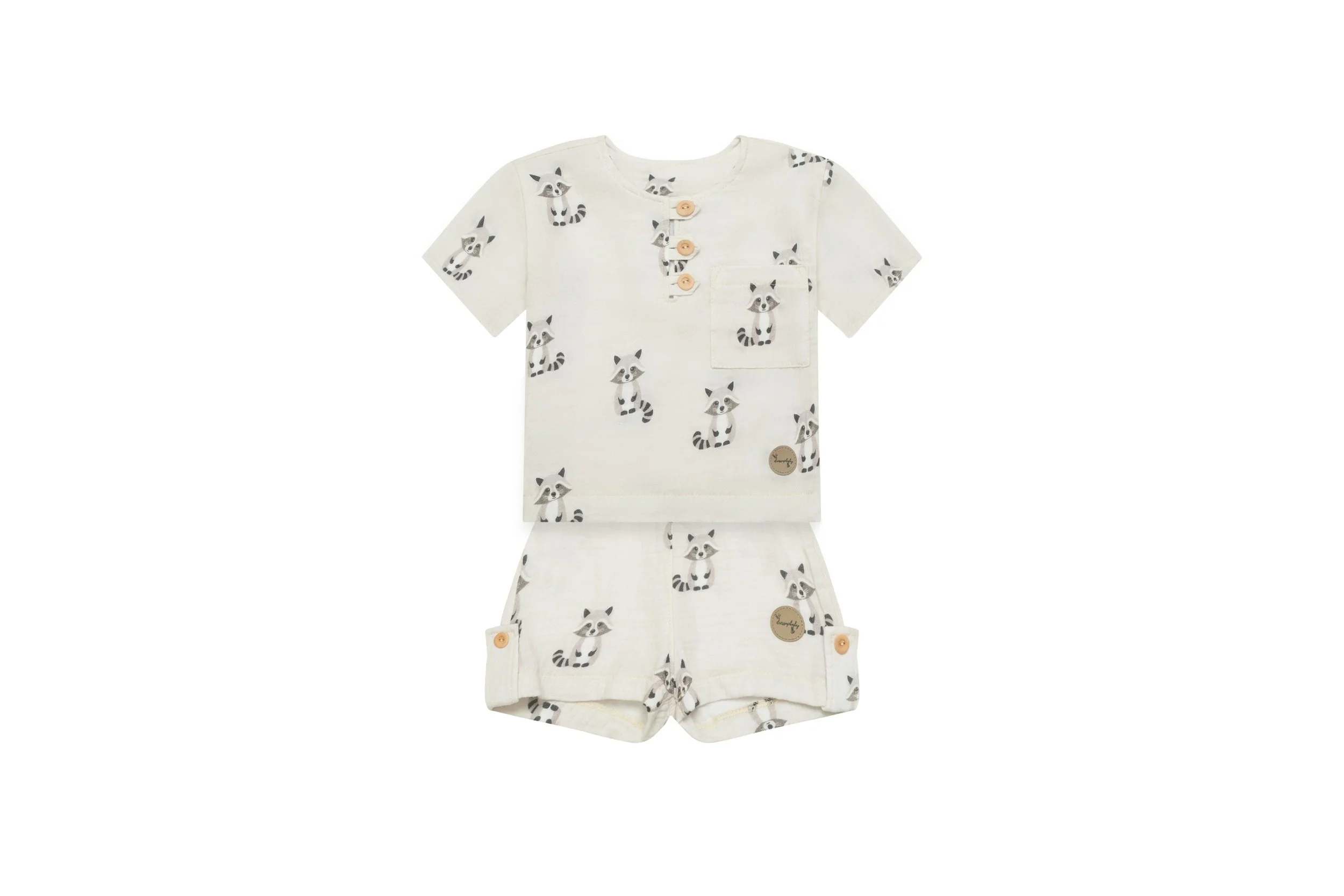 Baby & Toddler Raccoon Summer Set