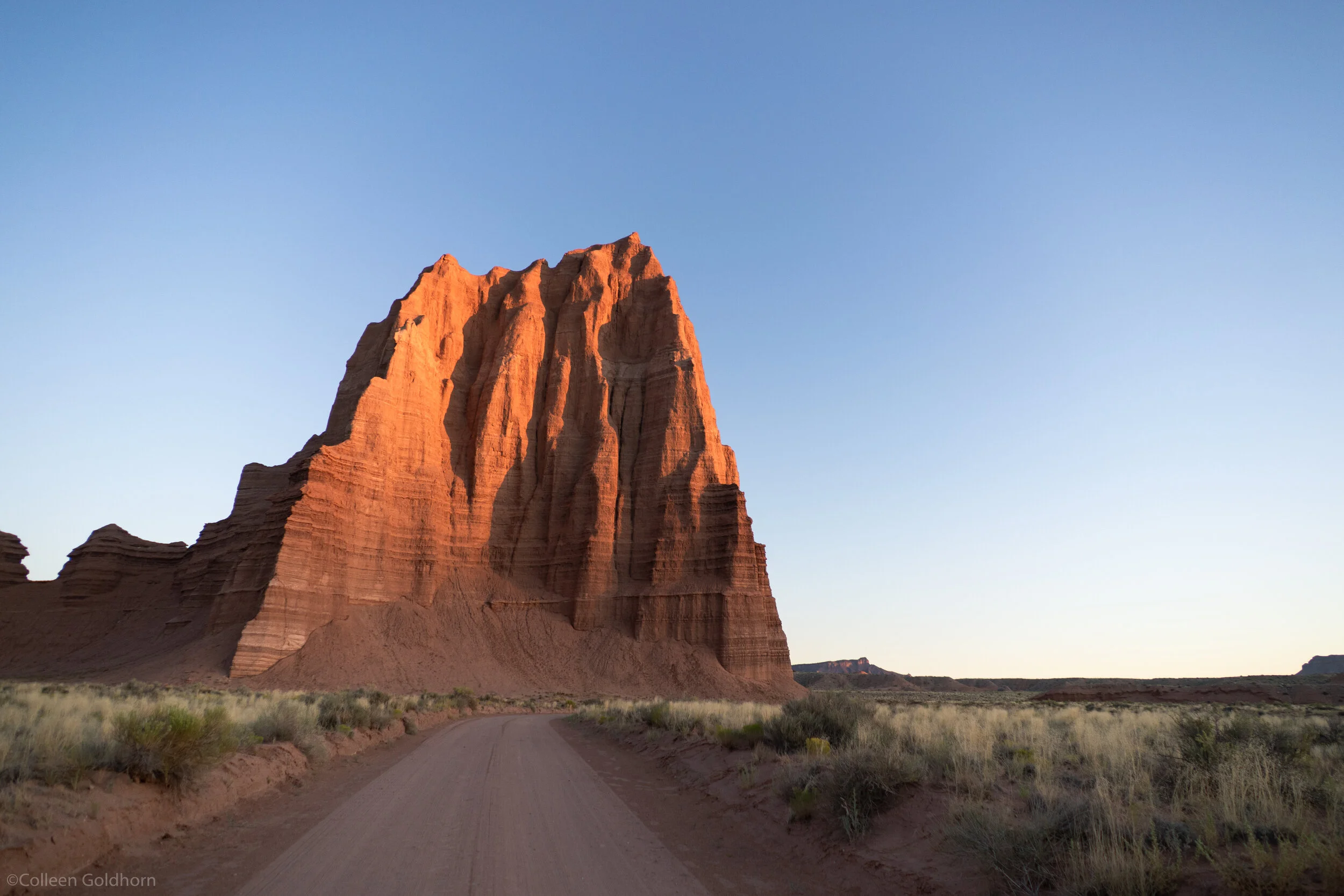 Temple of the Moon and Temple of the Sun Capitol Reef National Park, Utah