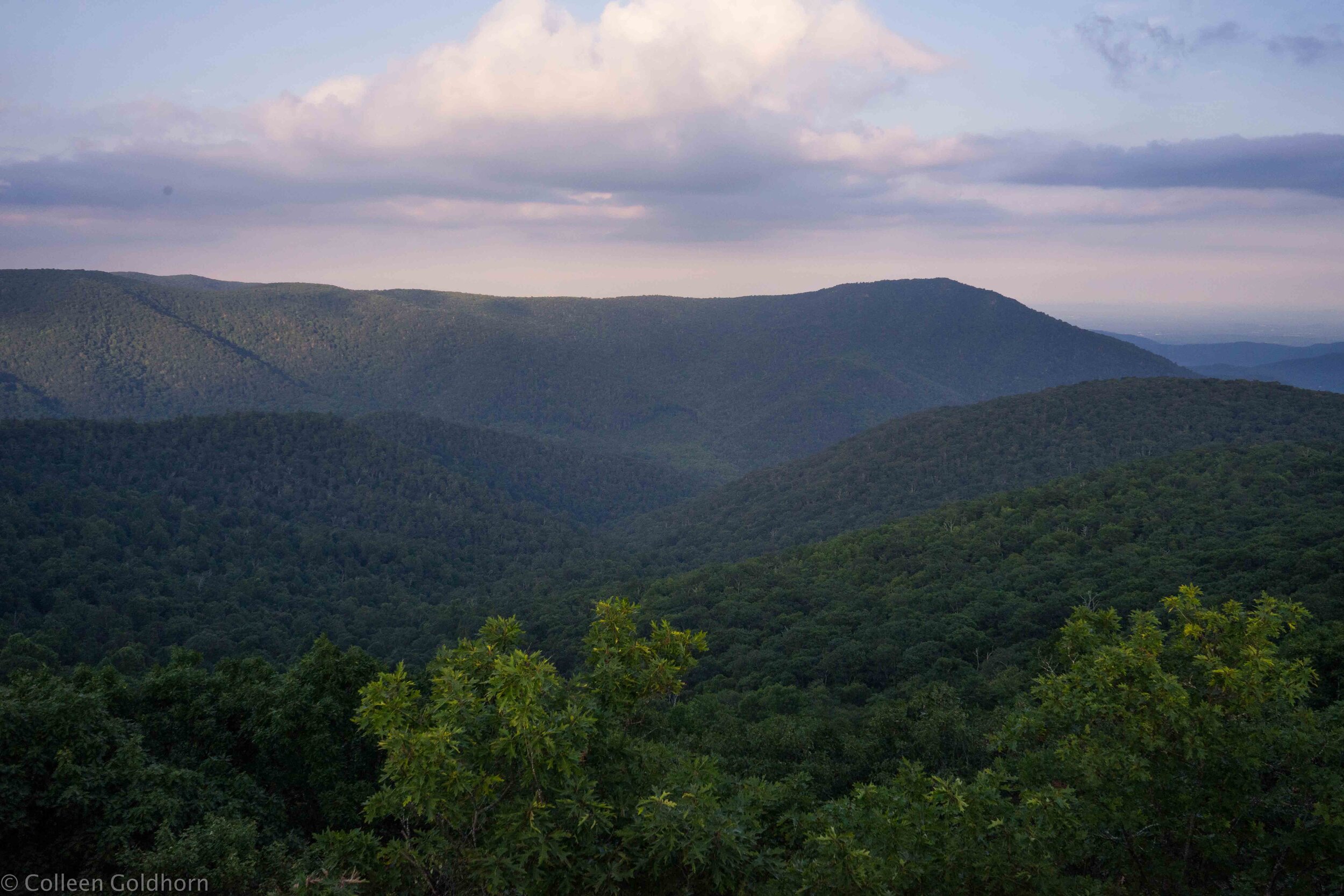 Hike to Bearfence Mountain, Shenandoah National Park, Virginia 