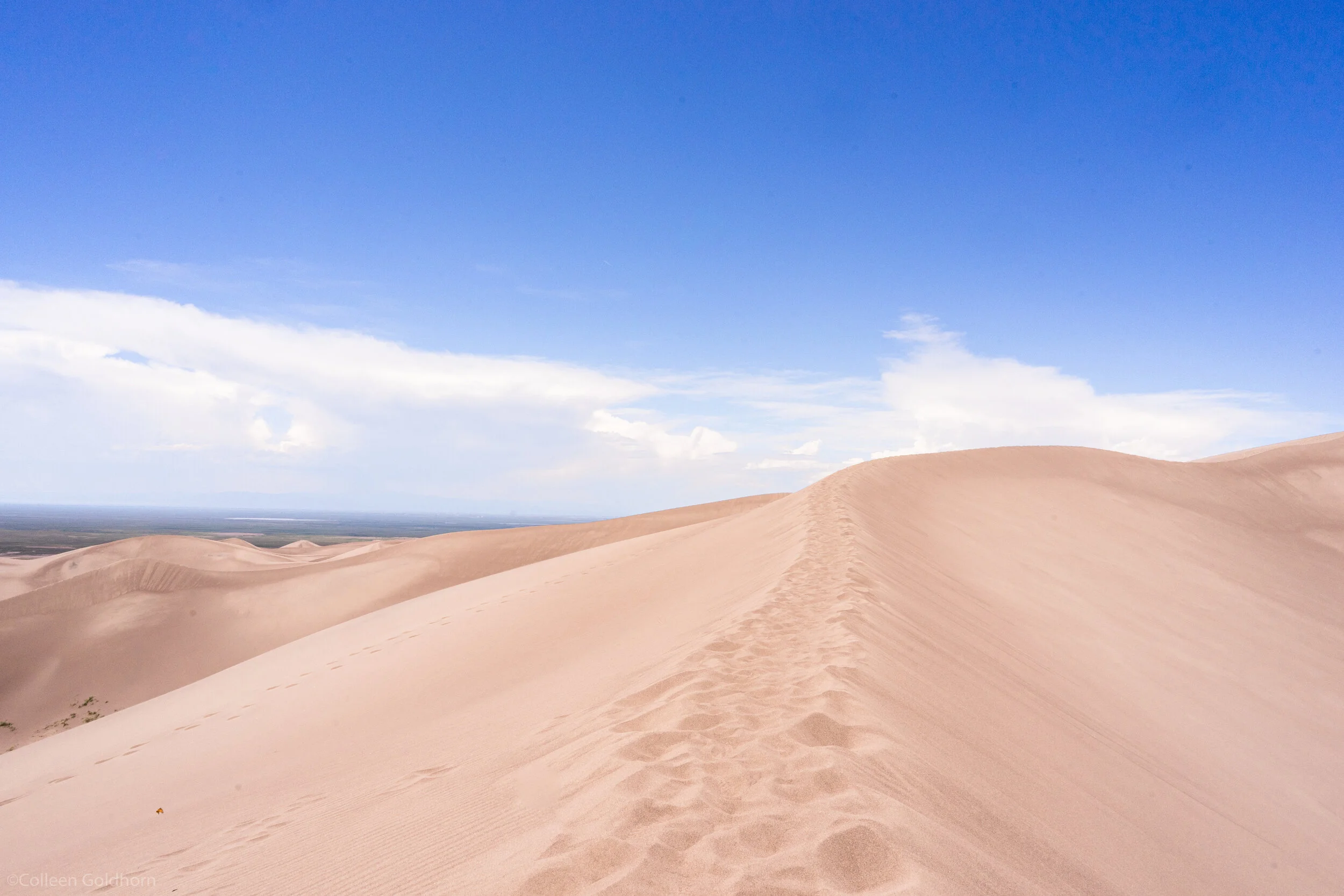 Hike To Star Dune In Great Sand Dunes National Park Colorado