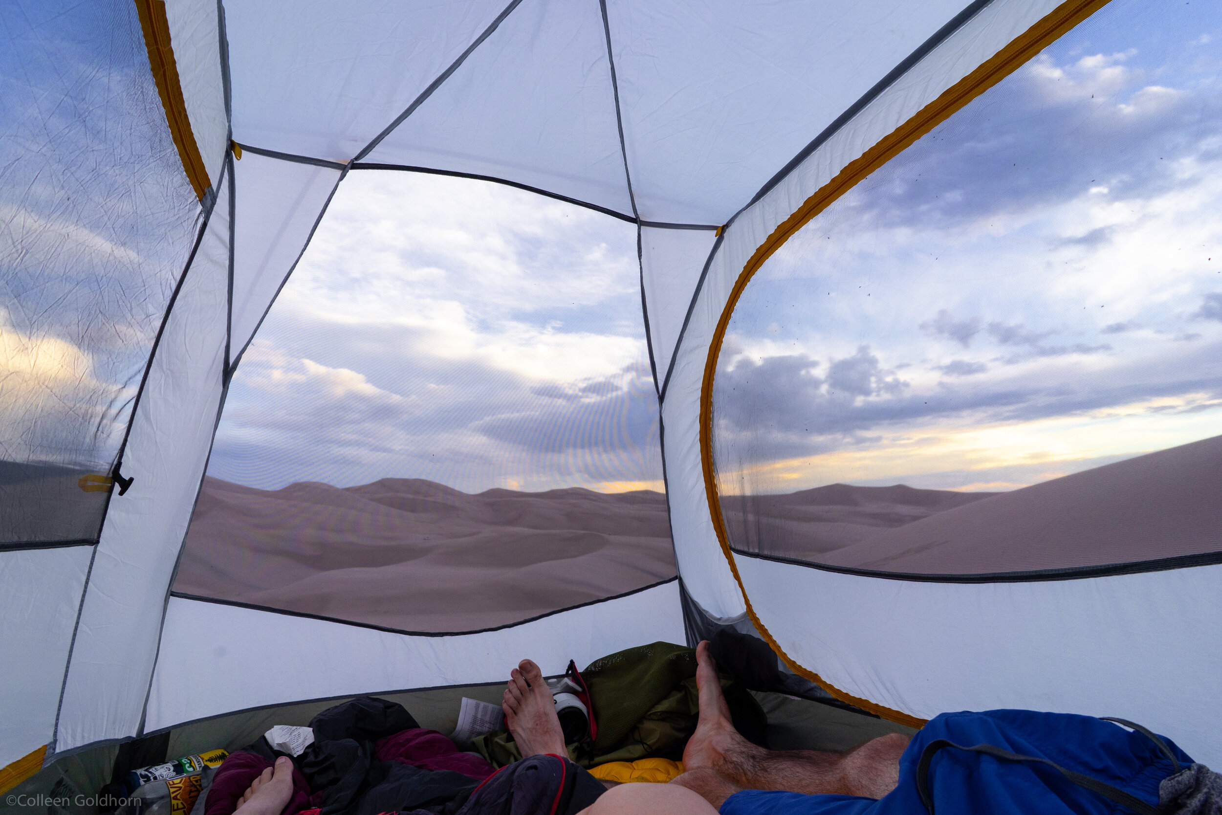 Hike and Backpack To Star Dune In Great Sand Dunes National Park Colorado